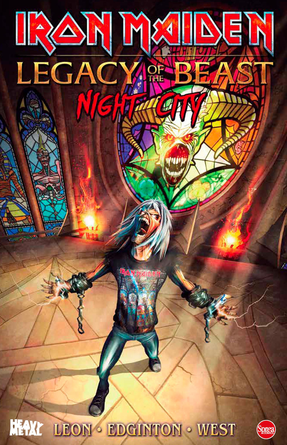 Libri Leon Llexi / Ian Edginton - Iron Maiden. Legacy Of The Beast Vol 02 NUOVO SIGILLATO, EDIZIONE DEL 05/04/2023 SUBITO DISPONIBILE