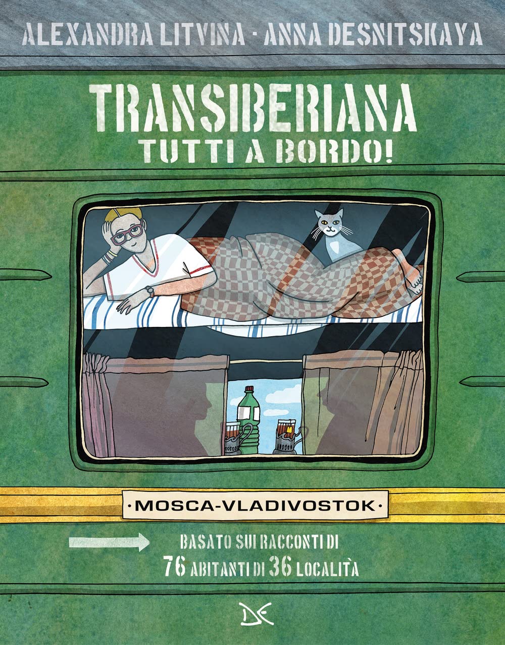 Libri Litvina Alexandra - Transiberiana. Tutti A Bordo Mosca-Vladivostock. Nuova Ediz. Con 4 Cartoline NUOVO SIGILLATO EDIZIONE DEL SUBITO DISPONIBILE