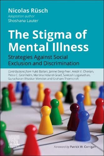 LIbri Nicolas Ruesch - The Stigma Of Mental Illness NUOVO SIGILLATO EDIZIONE DEL SUBITO DISPONIBILE