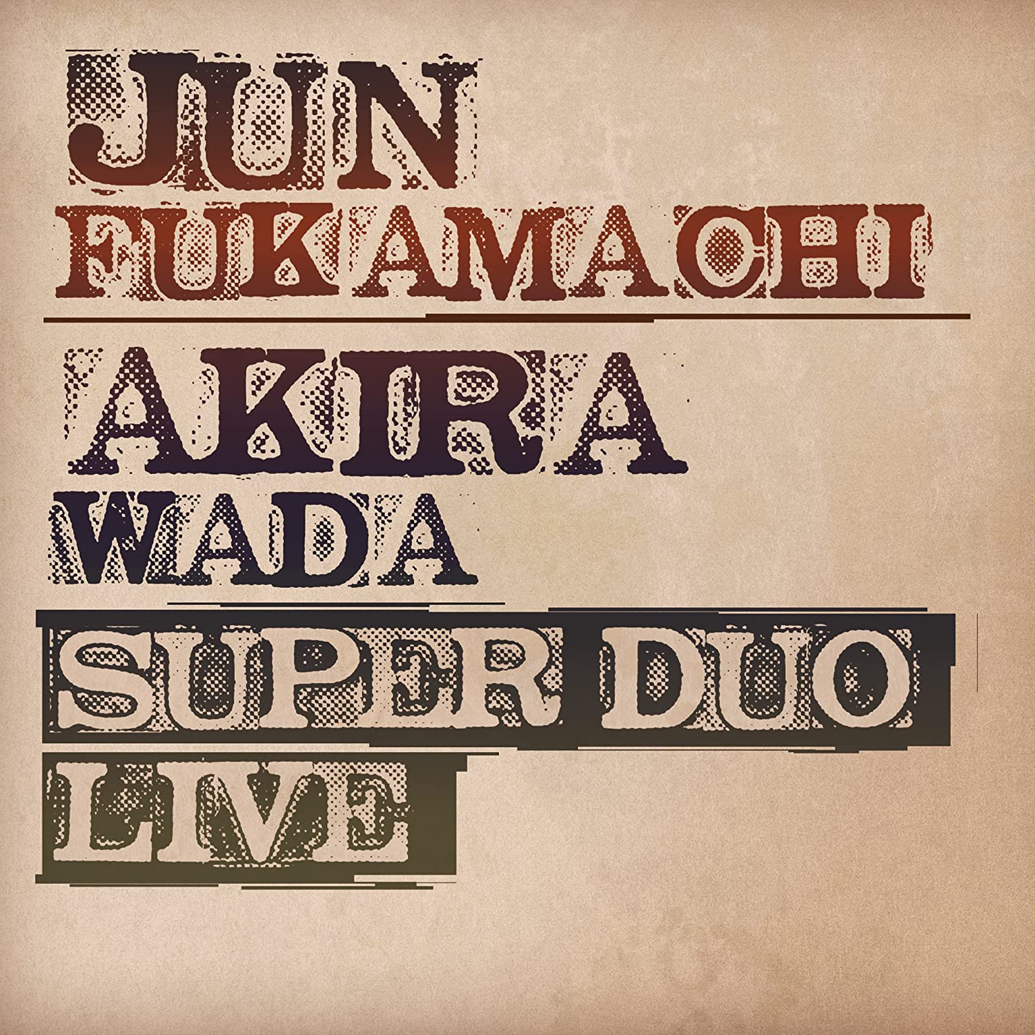 Audio Cd Jun Wada & Akira Fukamachi - Super Duo Live NUOVO SIGILLATO, EDIZIONE DEL 02/12/2022 SUBITO DISPONIBILE