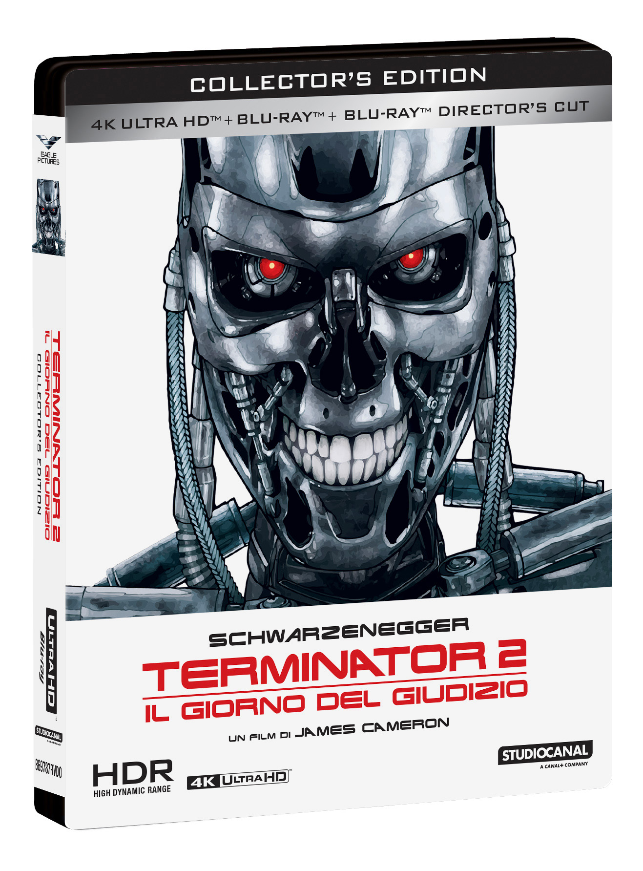 Blu-Ray Terminator 2 (Collector'S Edition 4K) (4K Ultra Hd+2 Blu-Ray) NUOVO SIGILLATO, EDIZIONE DEL 01/12/2022 SUBITO DISPONIBILE
