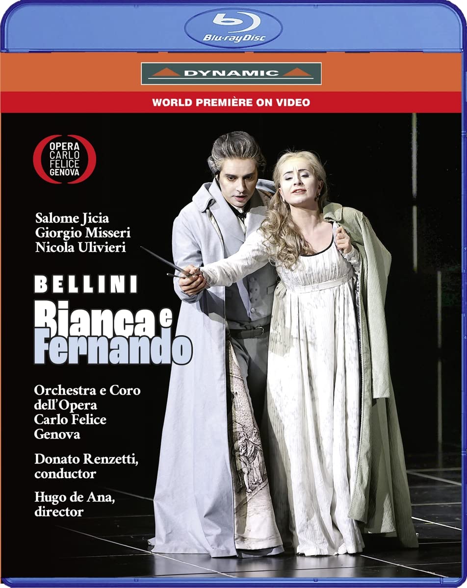 Music Blu-Ray Vincenzo Bellini - Bianca E Fernando NUOVO SIGILLATO, EDIZIONE DEL 25/10/2022 SUBITO DISPONIBILE