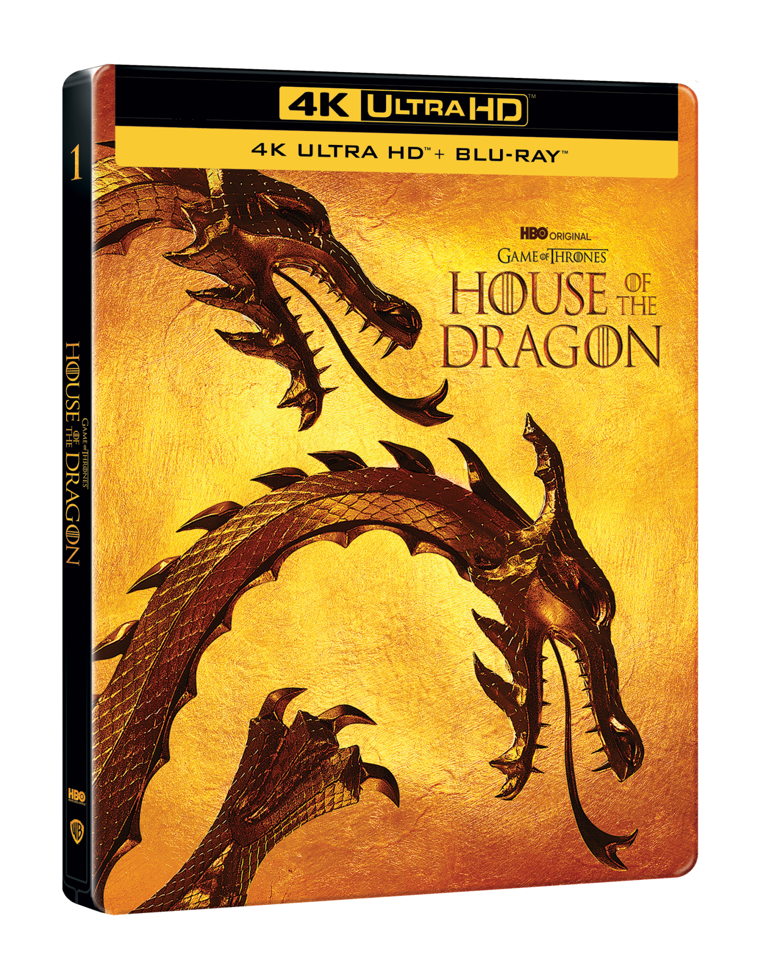 Blu-Ray 4K Uhd House Of The Dragon - Stagione 01 (4 4K Uhd) (Steelbook) NUOVO SIGILLATO, EDIZIONE DEL 14/02/2023 SUBITO DISPONIBILE