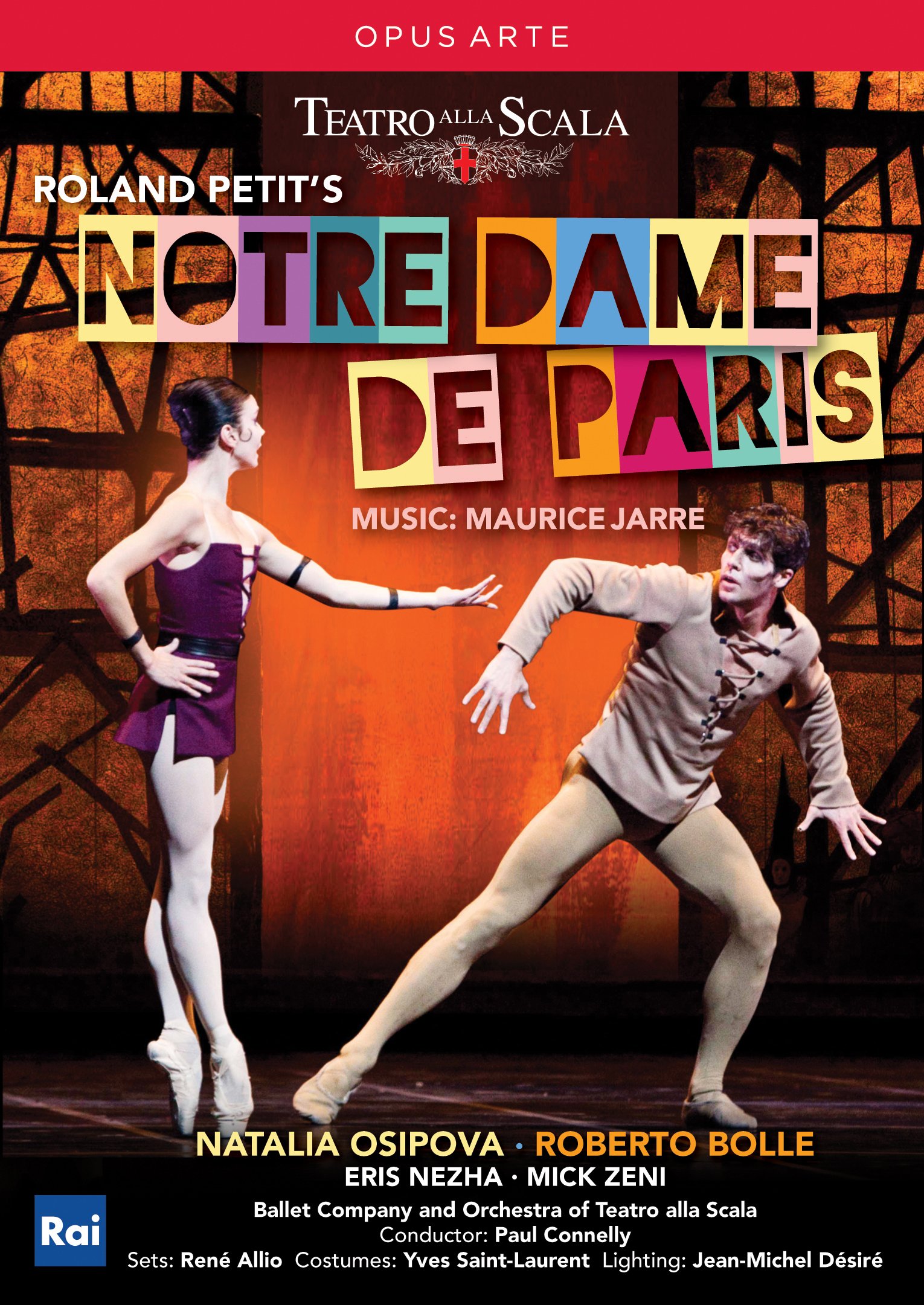 Music Dvd Maurice Jarre - Notre-Dame De Paris NUOVO SIGILLATO, EDIZIONE DEL 29/05/2014 SUBITO DISPONIBILE