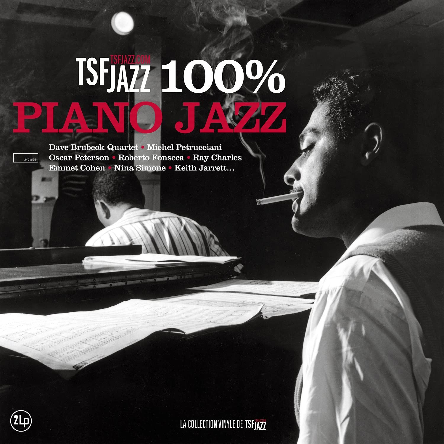 Vinile Tsf Jazz: 100% Piano Jazz / Various (2 Lp) NUOVO SIGILLATO, EDIZIONE DEL 26/10/2022 SUBITO DISPONIBILE