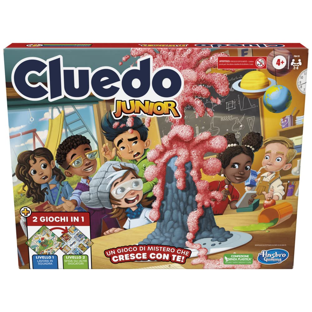 Merchandising Cluedo: Hasbro - Junior Refresh NUOVO SIGILLATO, EDIZIONE DEL 01/03/2023 SUBITO DISPONIBILE