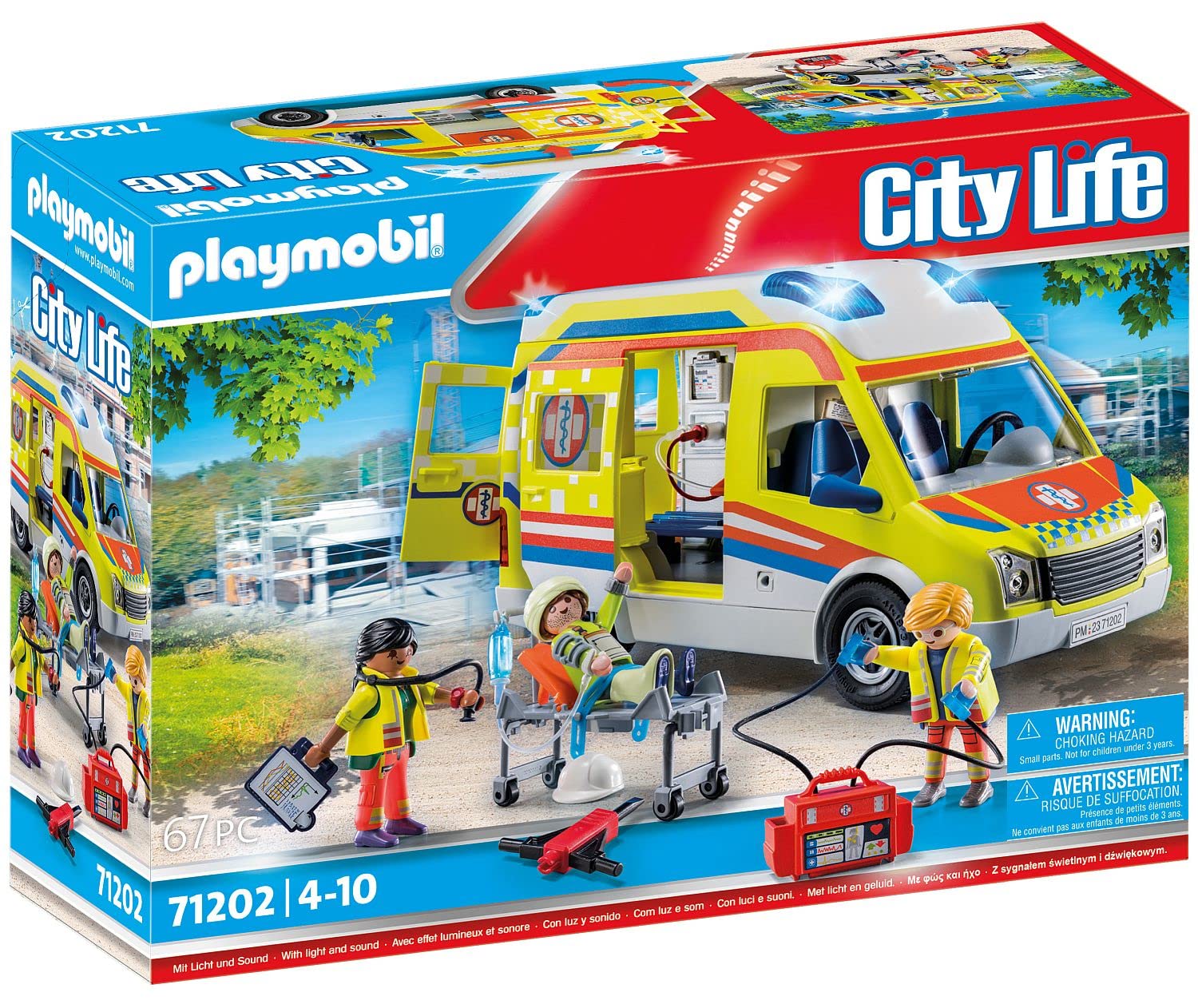 Merchandising Playmobil: 71202 Ambulanza NUOVO SIGILLATO, EDIZIONE DEL 17/02/2023 SUBITO DISPONIBILE