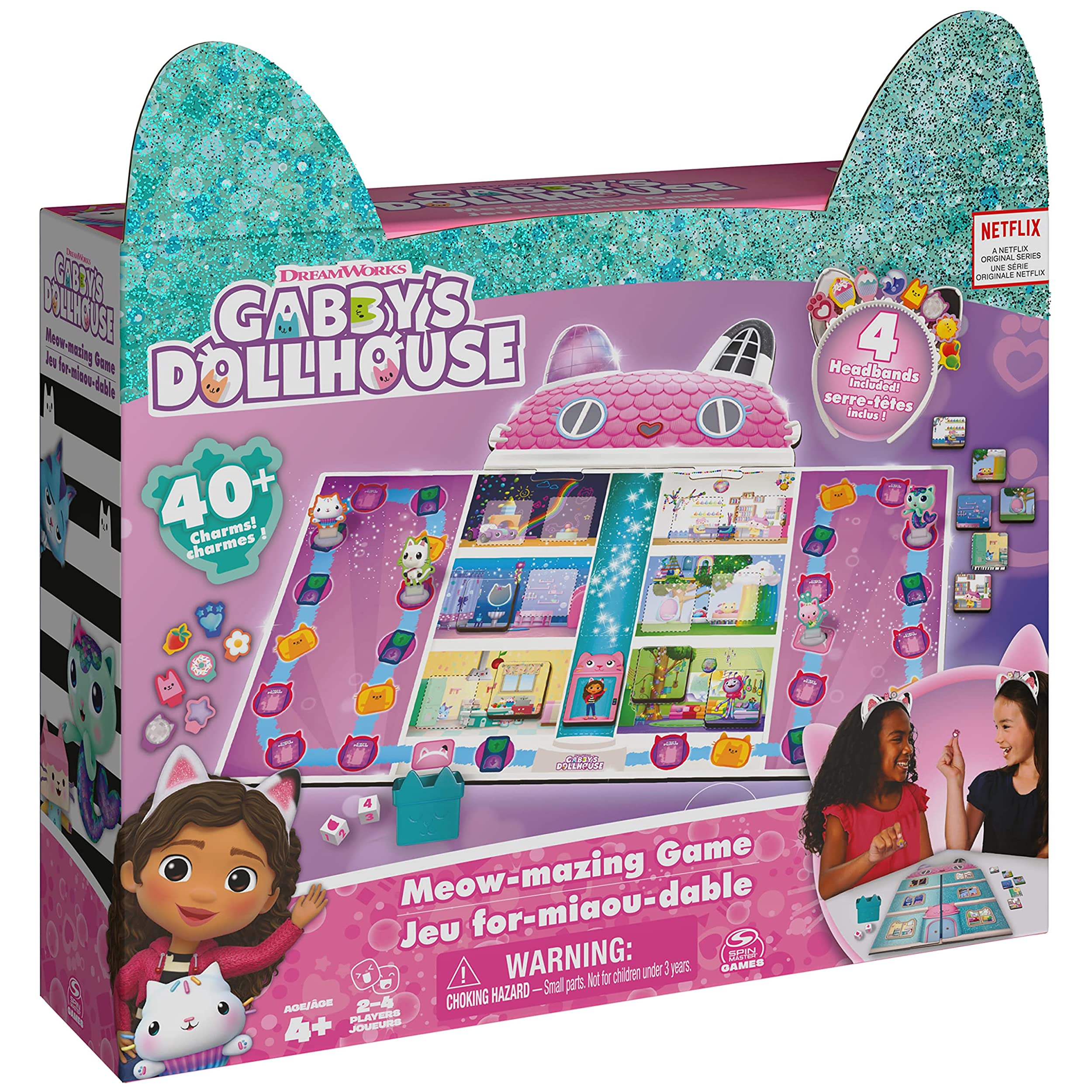 Merchandising Gabby's Dollhouse: Spin Master - Il Gioco Super Miao NUOVO SIGILLATO, EDIZIONE DEL 15/02/2023 SUBITO DISPONIBILE