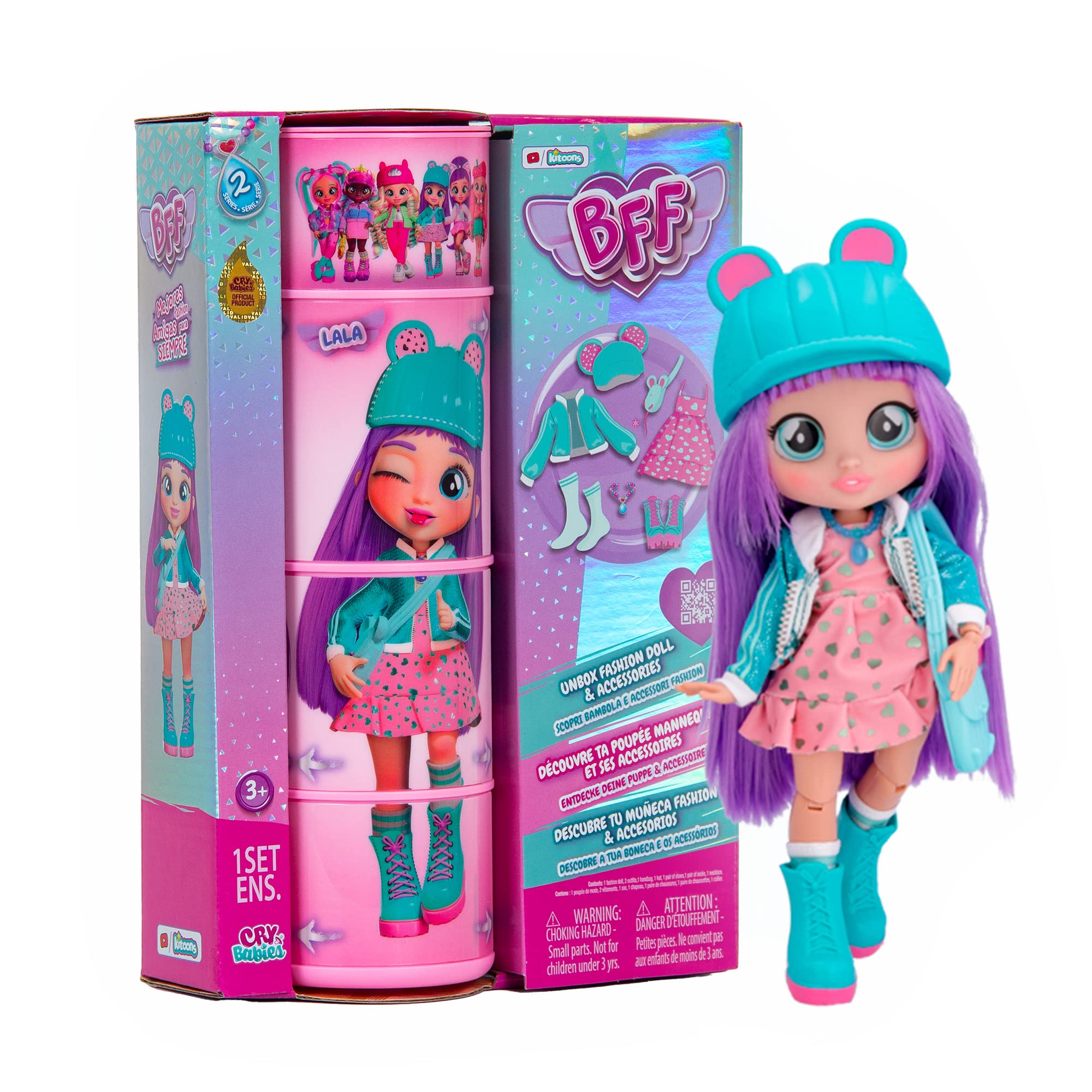 Merchandising Imc Toys: Cry Babies - Bff - Series 2 Lala NUOVO SIGILLATO, EDIZIONE DEL 15/03/2023 SUBITO DISPONIBILE