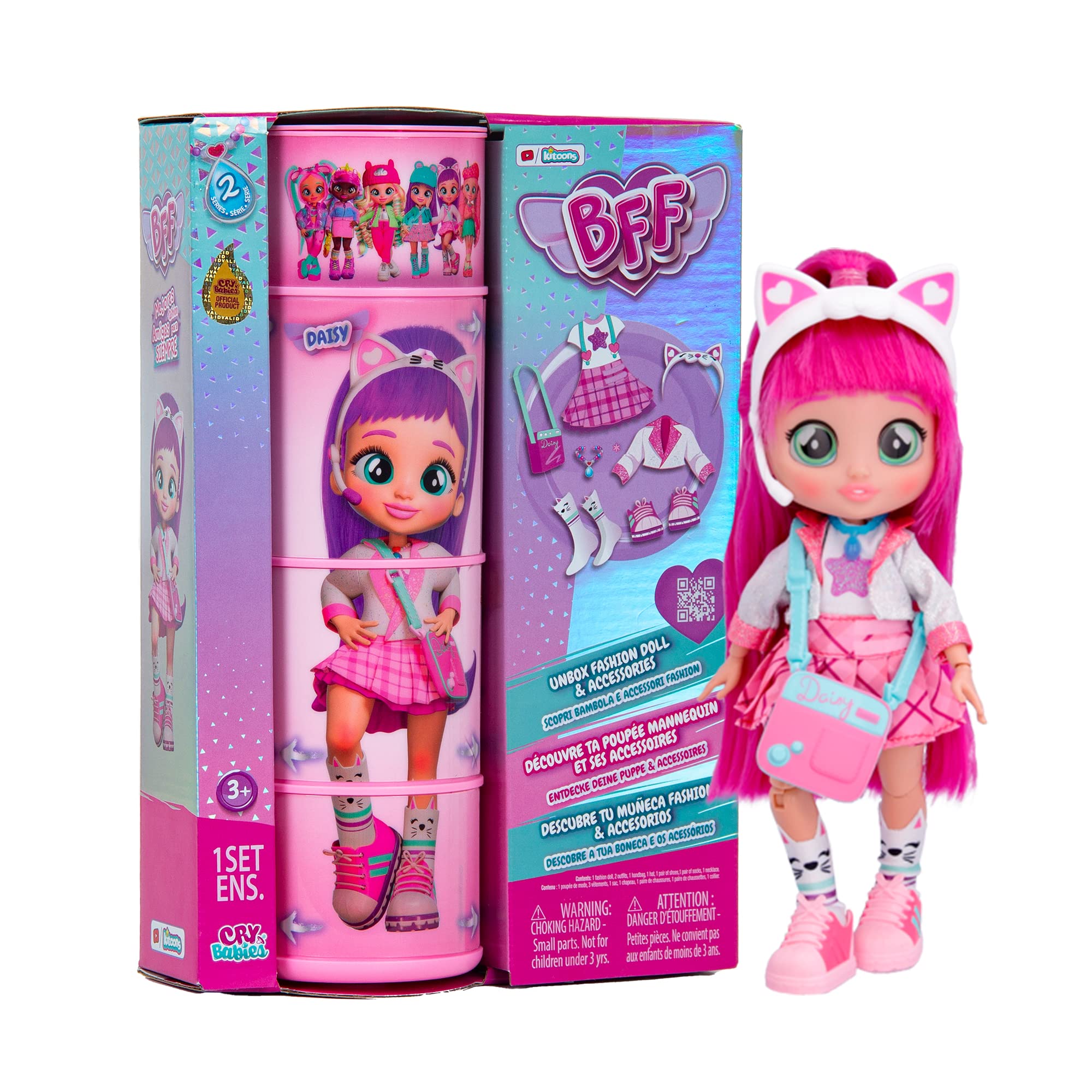 Merchandising Imc Toys: Cry Babies - Bff - Series 2 Daisy NUOVO SIGILLATO, EDIZIONE DEL 15/03/2023 SUBITO DISPONIBILE