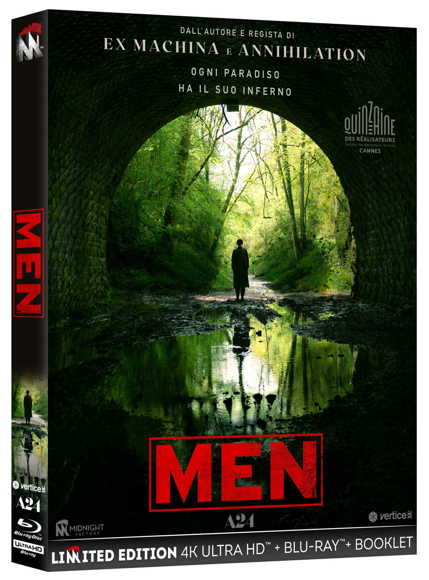 Blu-Ray Men (4K Ultra Hd+Blu-Ray+Booklet) NUOVO SIGILLATO, EDIZIONE DEL 17/01/2023 SUBITO DISPONIBILE