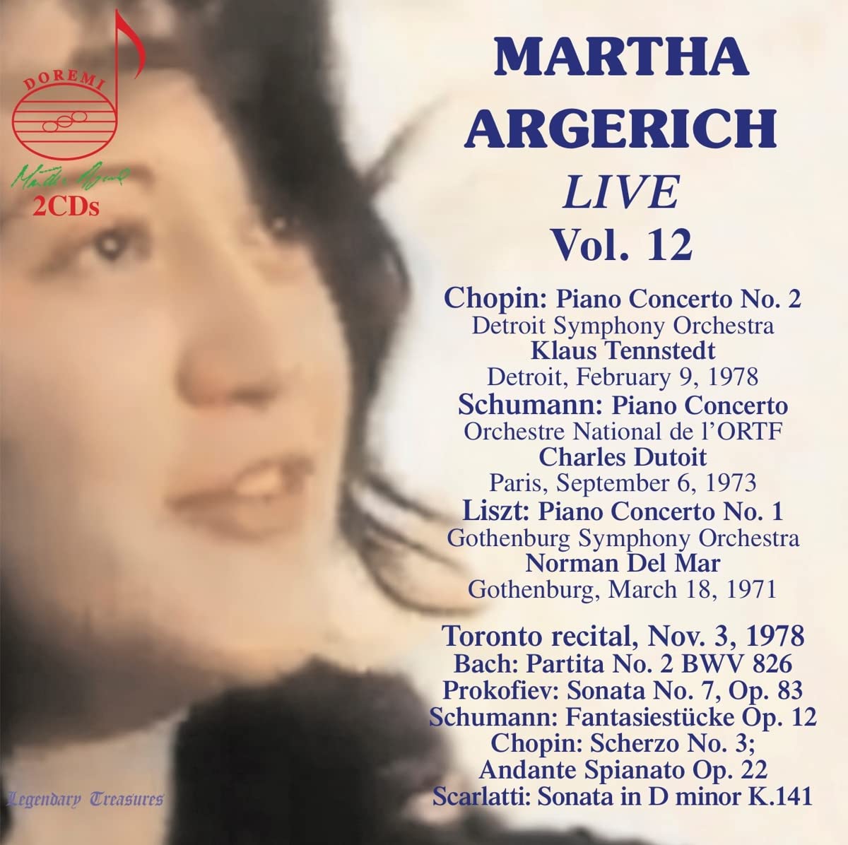 Audio Cd Martha Argerich: Live, Vol. 12 (2 Cd) NUOVO SIGILLATO, EDIZIONE DEL 12/12/2022 SUBITO DISPONIBILE