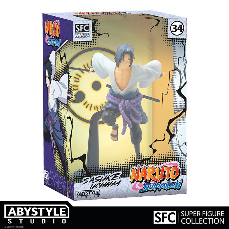 Merchandising Naruto Shippuden: Abystyle - Sasuke Figurine NUOVO SIGILLATO, EDIZIONE DEL 31/01/2023 SUBITO DISPONIBILE