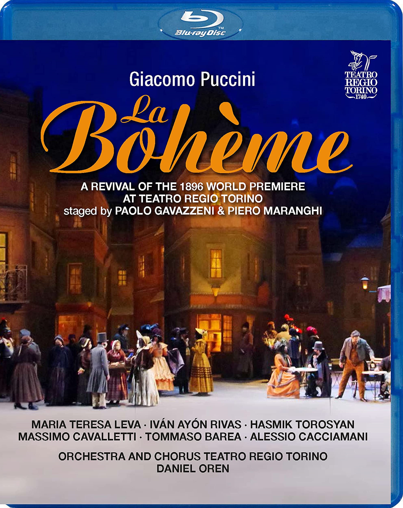 Music Blu-Ray Giacomo Puccini - La Boheme NUOVO SIGILLATO, EDIZIONE DEL 24/11/2022 SUBITO DISPONIBILE