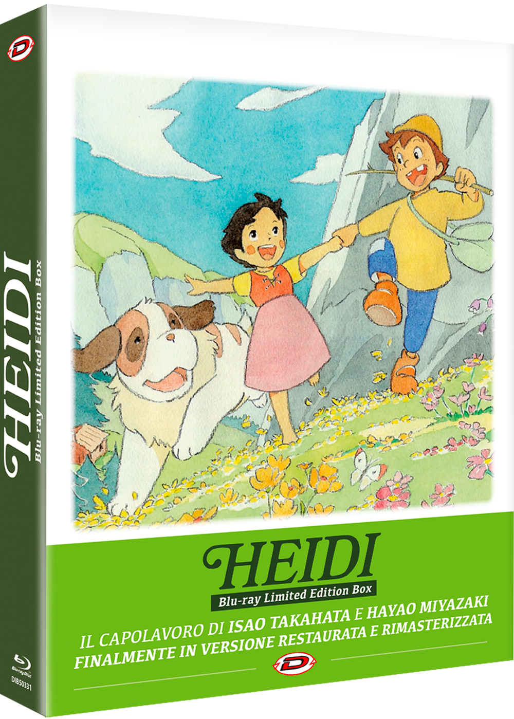 Blu-Ray Heidi - Limited Edition Box-Set (Eps.01-52) (6 Blu-Ray) NUOVO SIGILLATO, EDIZIONE DEL 01/03/2023 SUBITO DISPONIBILE