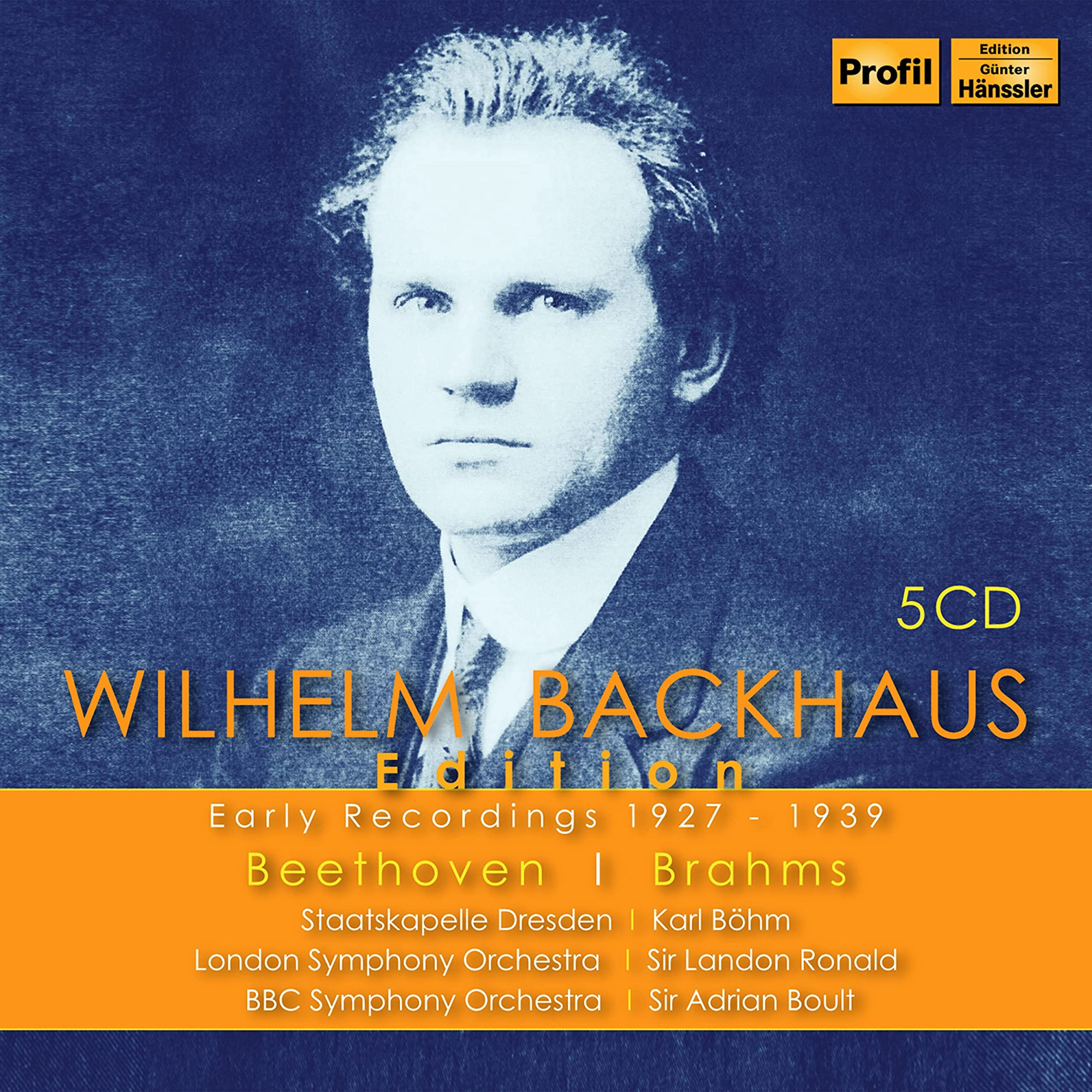 Audio Cd Wilhelm Backhaus Edition (5 Cd) NUOVO SIGILLATO, EDIZIONE DEL 03/02/2023 SUBITO DISPONIBILE