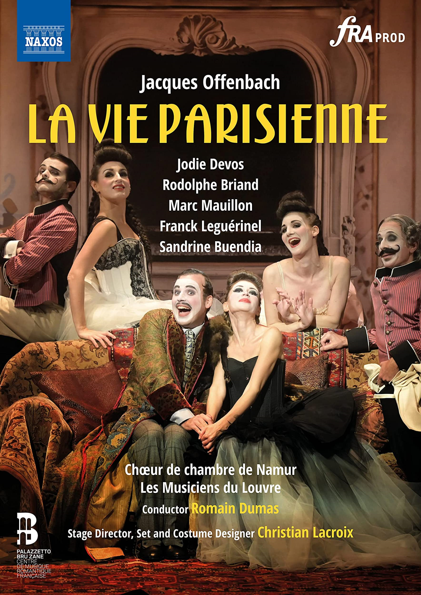 Music Dvd Jacques Offenbach - La Vie Parisienne (2 Dvd) NUOVO SIGILLATO, EDIZIONE DEL 13/01/2023 SUBITO DISPONIBILE