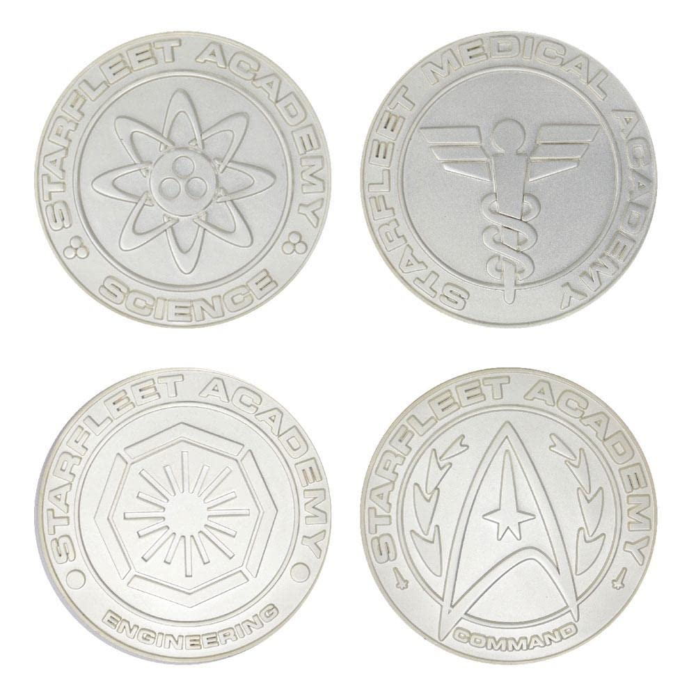 Merchandising Star Trek: Fanattik - Starfleet Division Medallions Silver NUOVO SIGILLATO, EDIZIONE DEL 24/12/2022 SUBITO DISPONIBILE