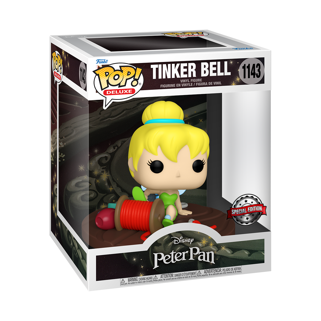 7024787 Merchandising Disney: Funko Pop! Deluxe - Peter Pan - Tinker Bell (Vinyl