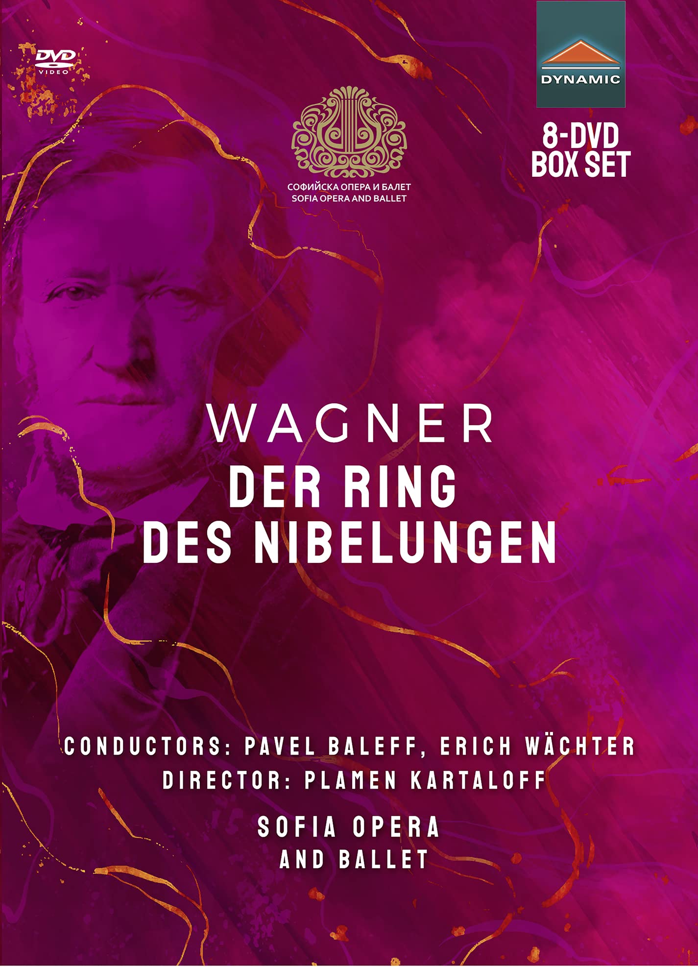 Music Dvd Richard Wagner - Der Ring Des Nibelungen (8 Dvd) NUOVO SIGILLATO, EDIZIONE DEL 27/02/2023 SUBITO DISPONIBILE