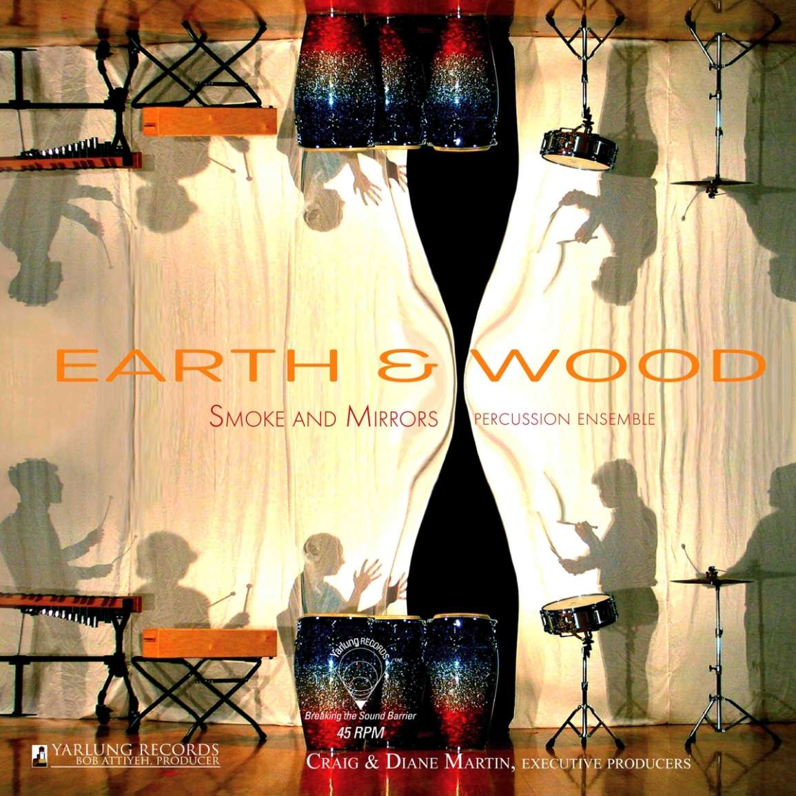 Vinile Smoke & Mirrors Percussion Ensemble - Earth & Wood NUOVO SIGILLATO, EDIZIONE DEL 10/03/2023 SUBITO DISPONIBILE