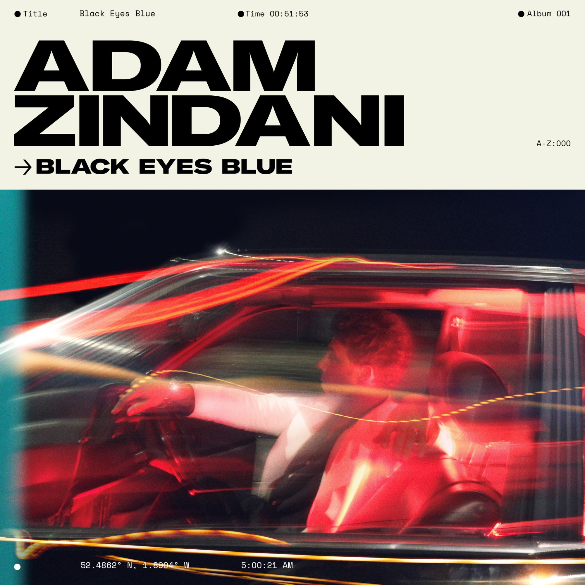 Vinile Adam Zindani - Black Eyes Blue (2 Vinyl) NUOVO SIGILLATO, EDIZIONE DEL 05/05/2023 SUBITO DISPONIBILE