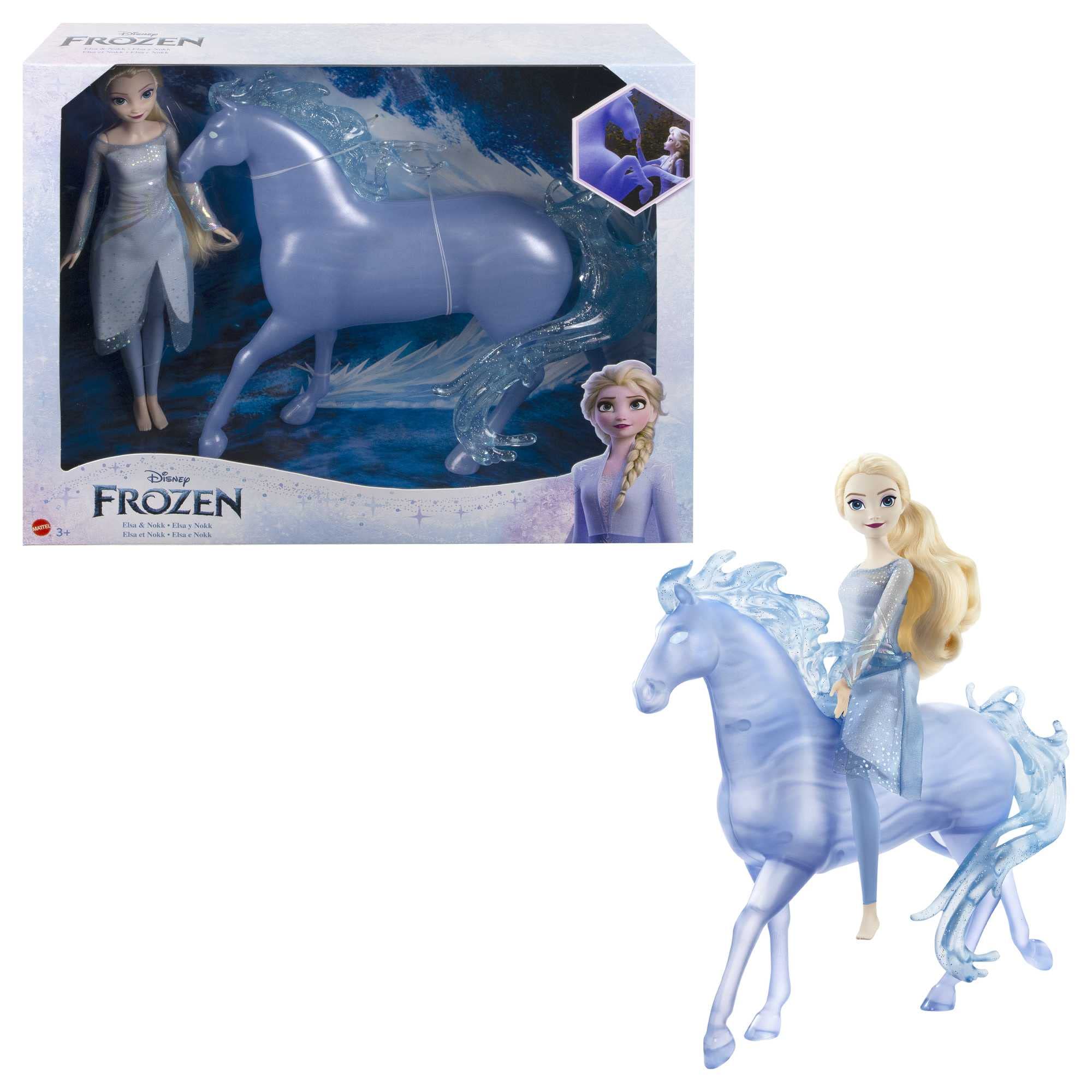 Merchandising Disney: Mattel - Frozen - Elsa & Nokk Set NUOVO SIGILLATO, EDIZIONE DEL 16/03/2023 SUBITO DISPONIBILE