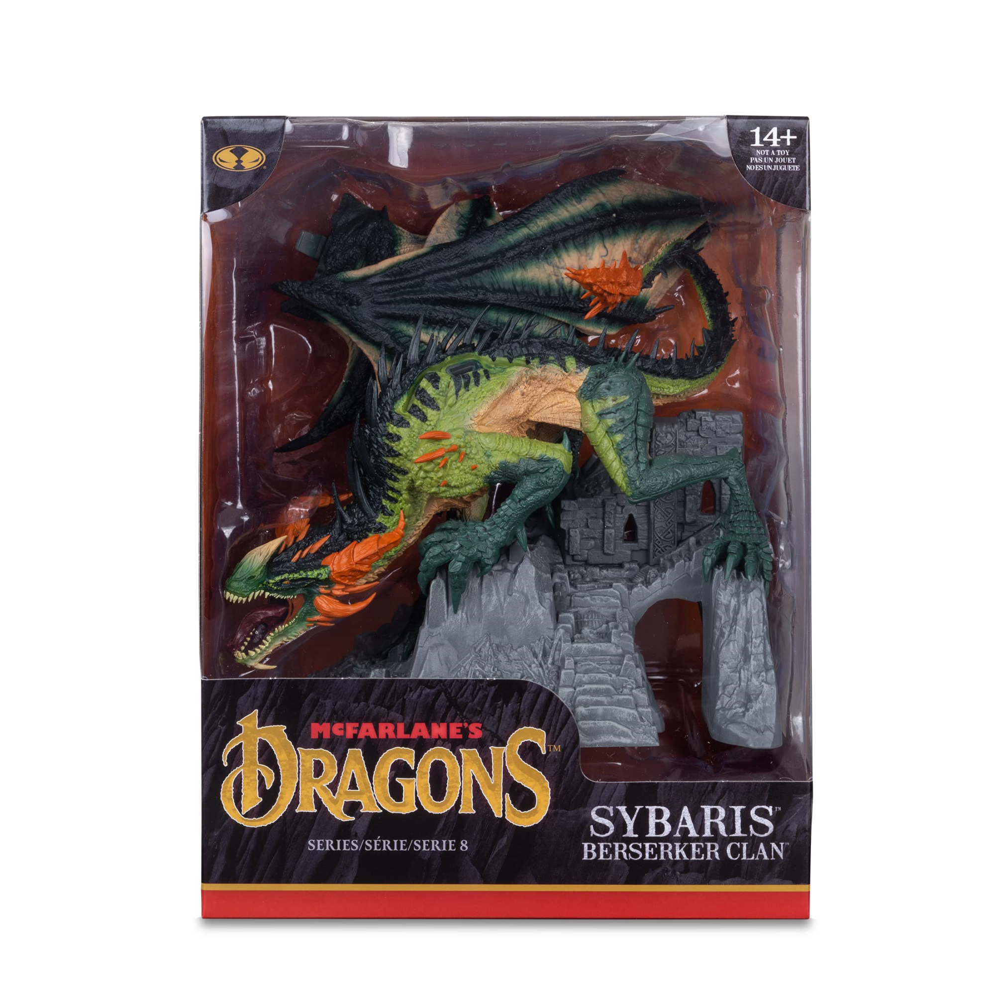 Merchandising Dragons: Mcfarlane Toys - Series 8 - Berserker Clan NUOVO SIGILLATO, EDIZIONE DEL 18/01/2023 SUBITO DISPONIBILE