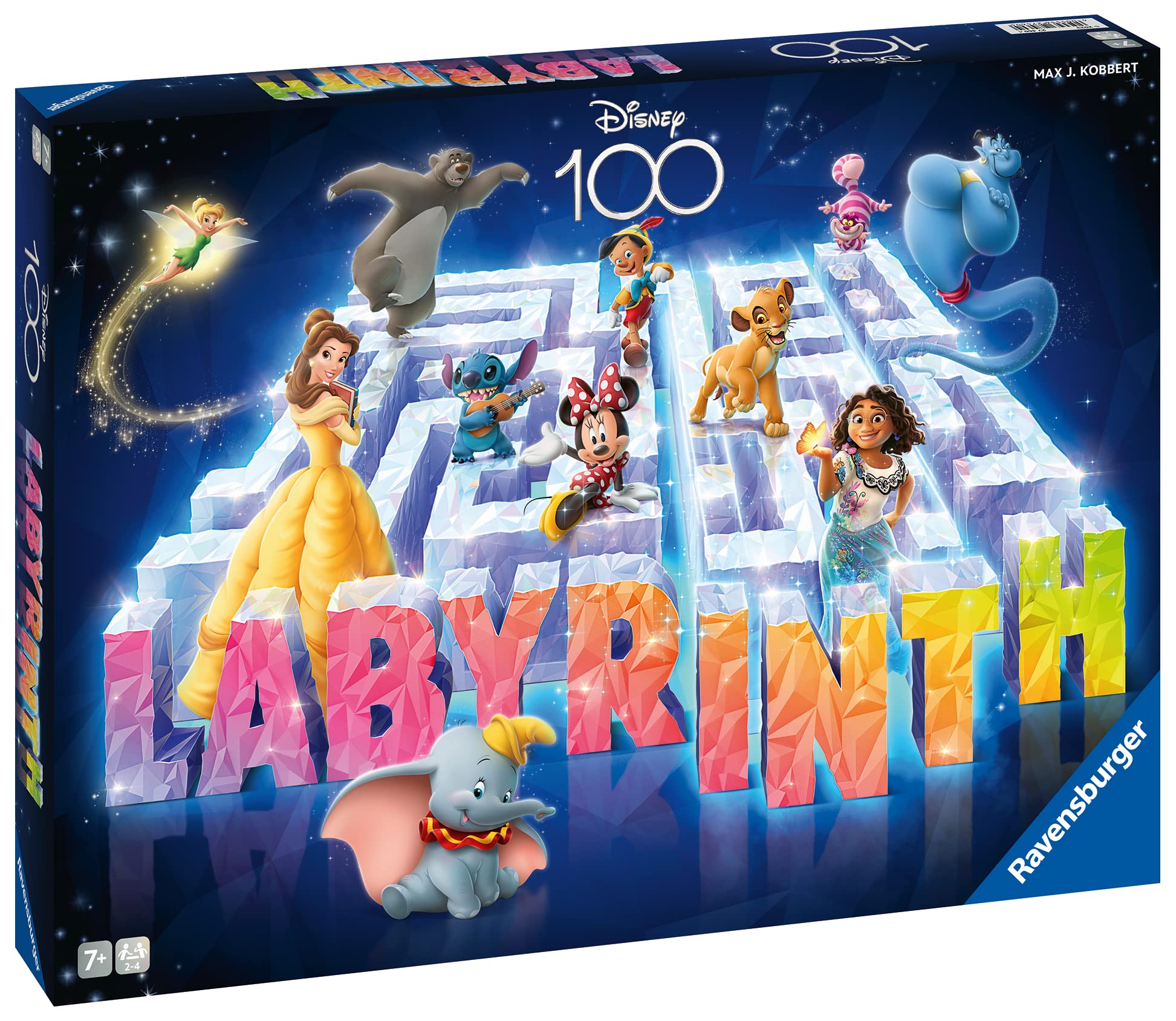 - Labirinto Disney 100° Anniversario Gioco da Tavolo per Tutta la Famiglia 2-4 Giocatori Idea Regalo per Bambini 7+ Anni Edizione in Italiano