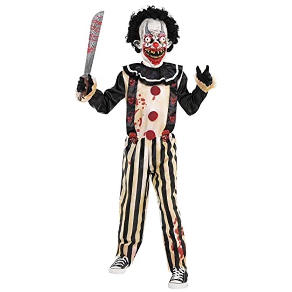 Merchandising Amscan: Child Costume Slasher Clown Boy Age 6-8 Years H NUOVO SIGILLATO, EDIZIONE DEL 16/04/2024 SUBITO DISPONIBILE