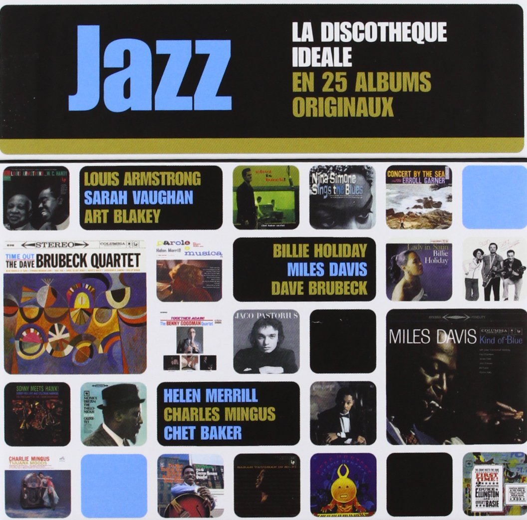 Audio Cd Jazz: La Discoteque Ideale En 25 Albums Originaux / Various (25 Cd) NUOVO SIGILLATO, EDIZIONE DEL 06/07/2010 SUBITO DISPONIBILE