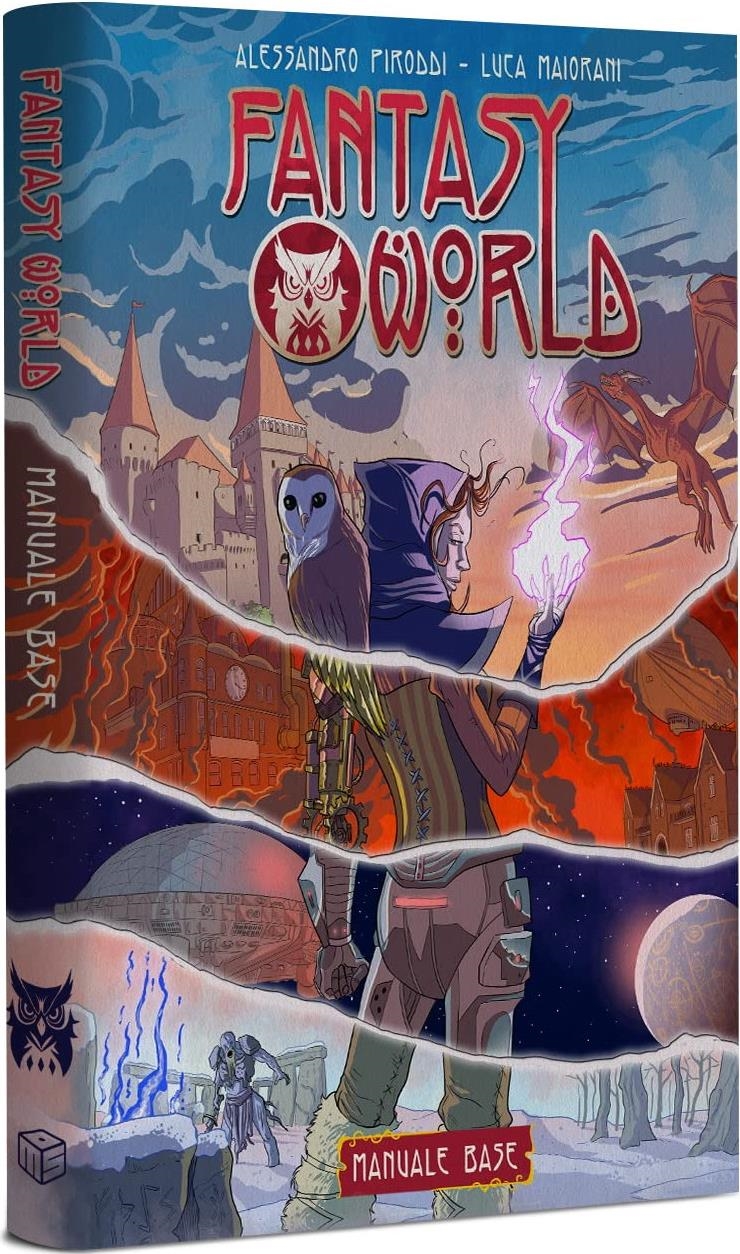 Libri Ms Edizioni: Fantasy World - Manuale Base NUOVO SIGILLATO, EDIZIONE DEL 19/05/2023 SUBITO DISPONIBILE