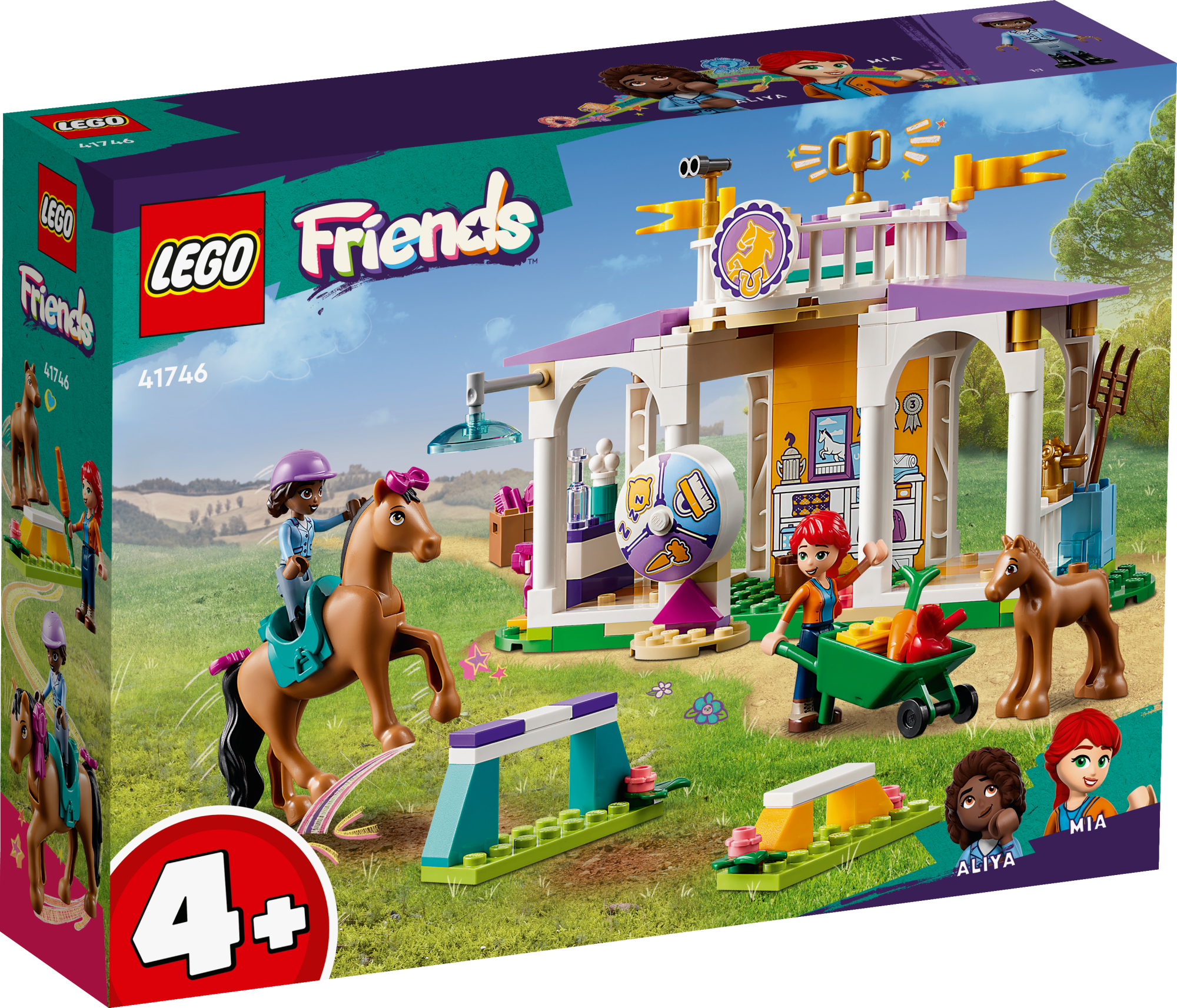 Merchandising Lego: 41746 - Friends - Addestramento Equestre NUOVO SIGILLATO, EDIZIONE DEL 01/06/2023 SUBITO DISPONIBILE