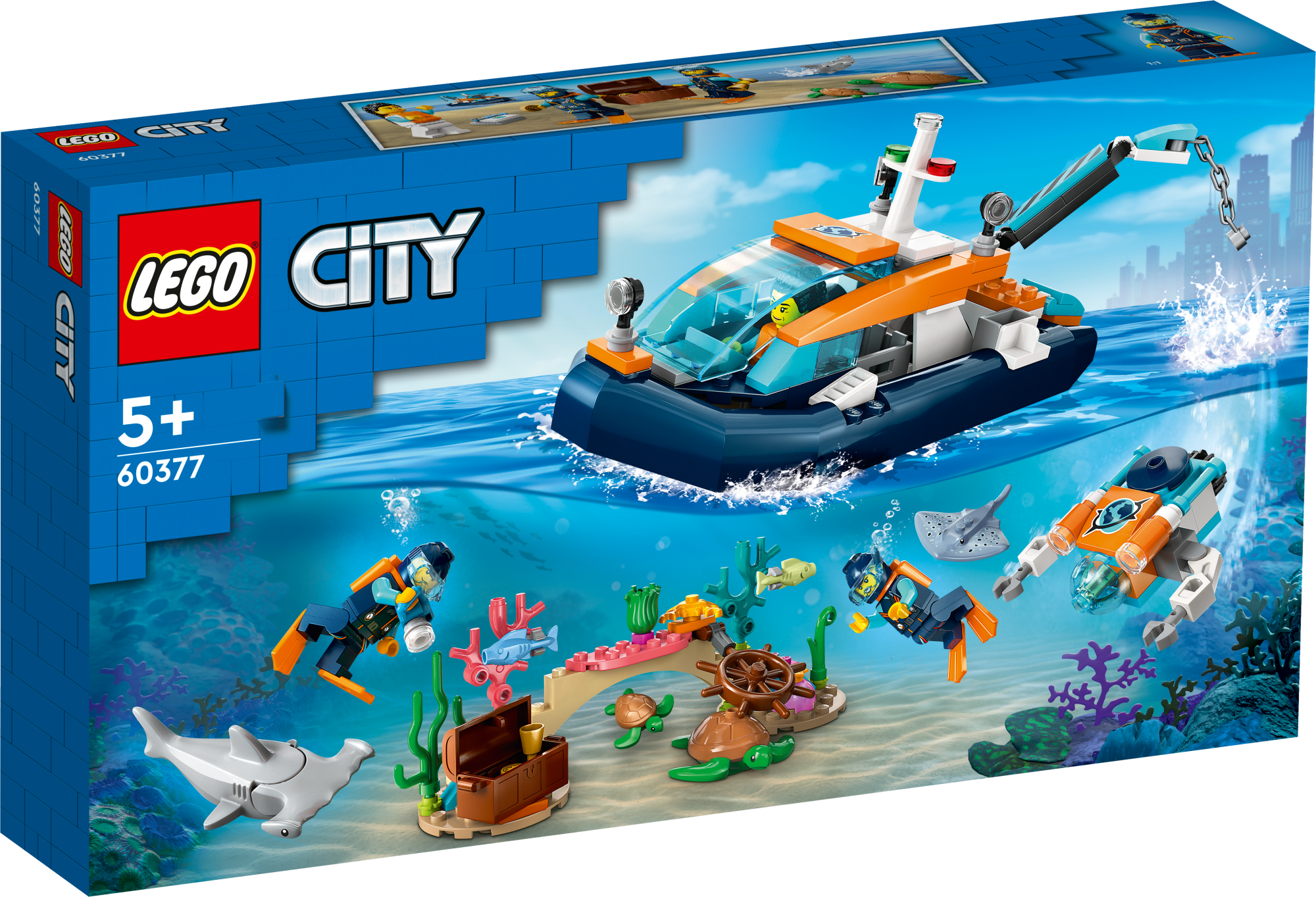 Merchandising Lego: 60377 - City Exploration - Batiscafo Artico NUOVO SIGILLATO, EDIZIONE DEL 26/05/2023 SUBITO DISPONIBILE