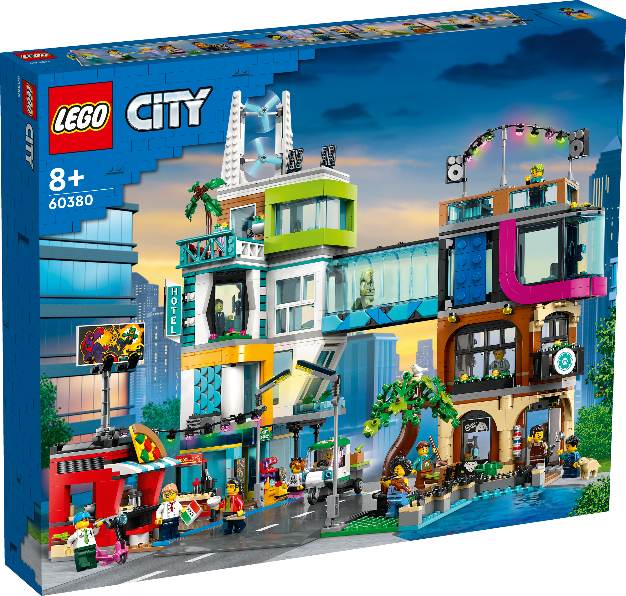 Merchandising Lego: 60380 - My City - Downtown NUOVO SIGILLATO, EDIZIONE DEL 26/05/2023 SUBITO DISPONIBILE