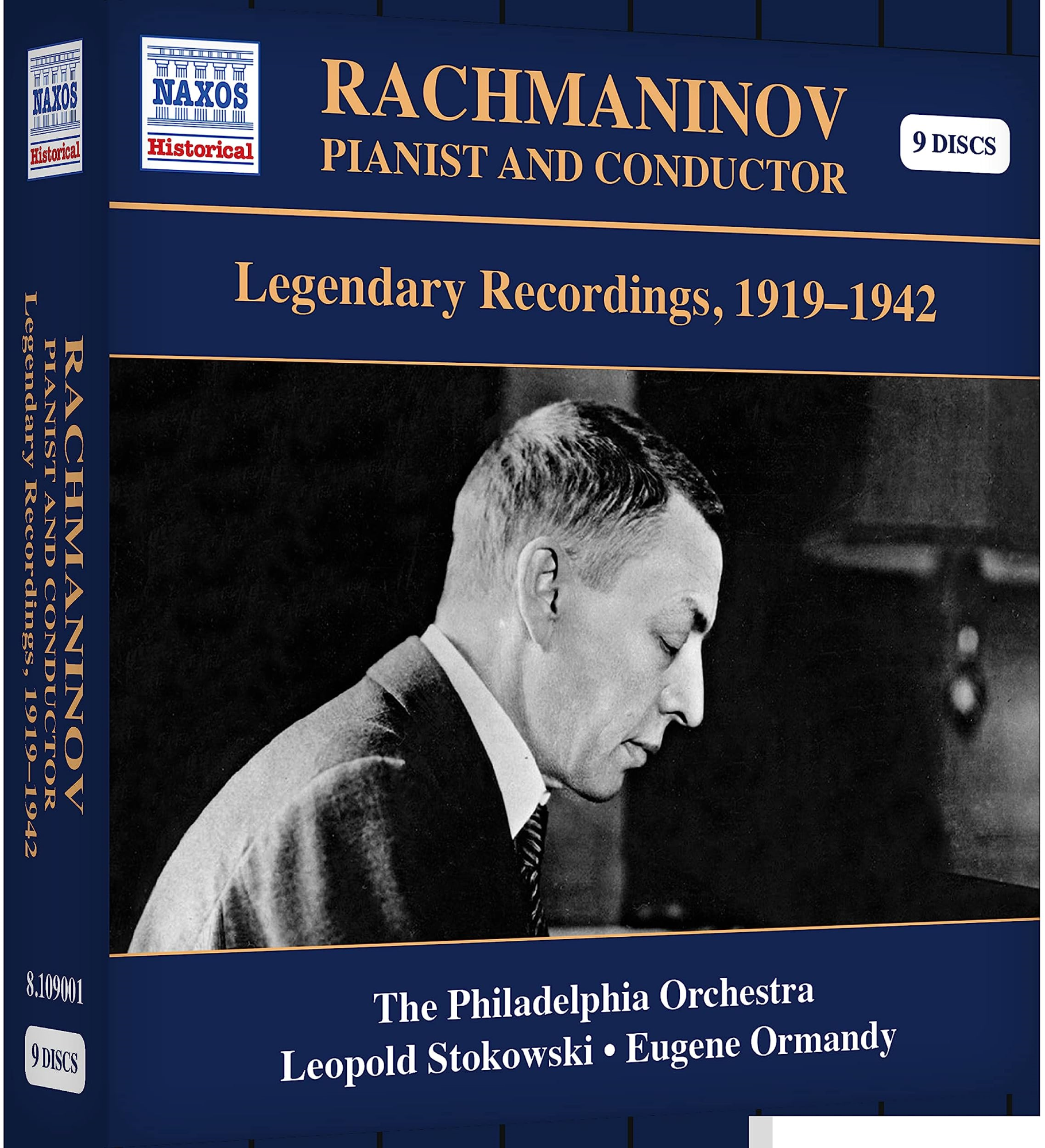 Audio Cd Rachmaninov: Pianist And Conductor - Legendary Recordings 1919-1942 (9 Cd) NUOVO SIGILLATO, EDIZIONE DEL 16/03/2023 SUBITO DISPONIBILE