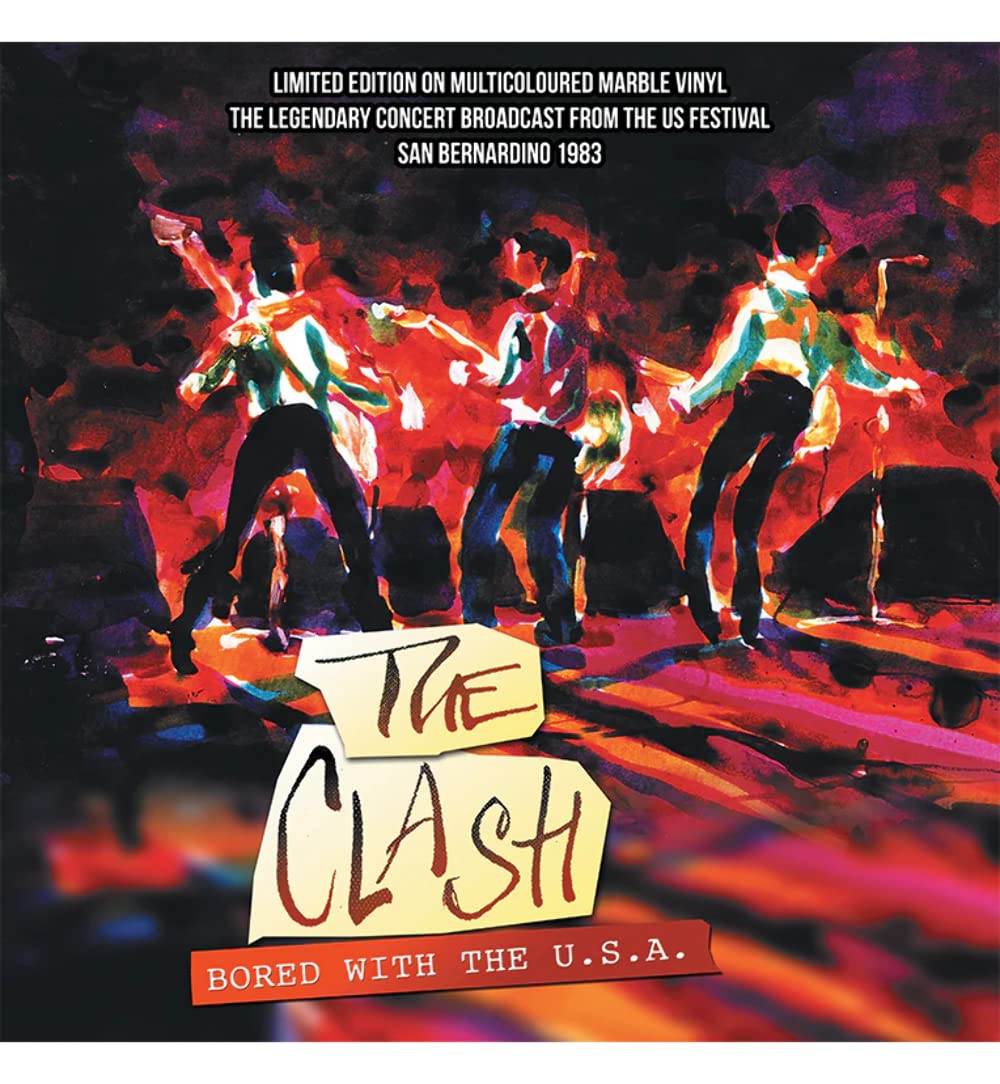 Vinile Clash (The) - Bored With The U.S.A (Multi-Colour Marble Vinyl) NUOVO SIGILLATO, EDIZIONE DEL 15/03/2023 SUBITO DISPONIBILE