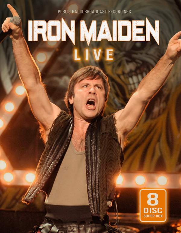 Audio Cd Iron Maiden - Live / Public Broadcasts (8 Cd) NUOVO SIGILLATO, EDIZIONE DEL 23/06/2023 SUBITO DISPONIBILE