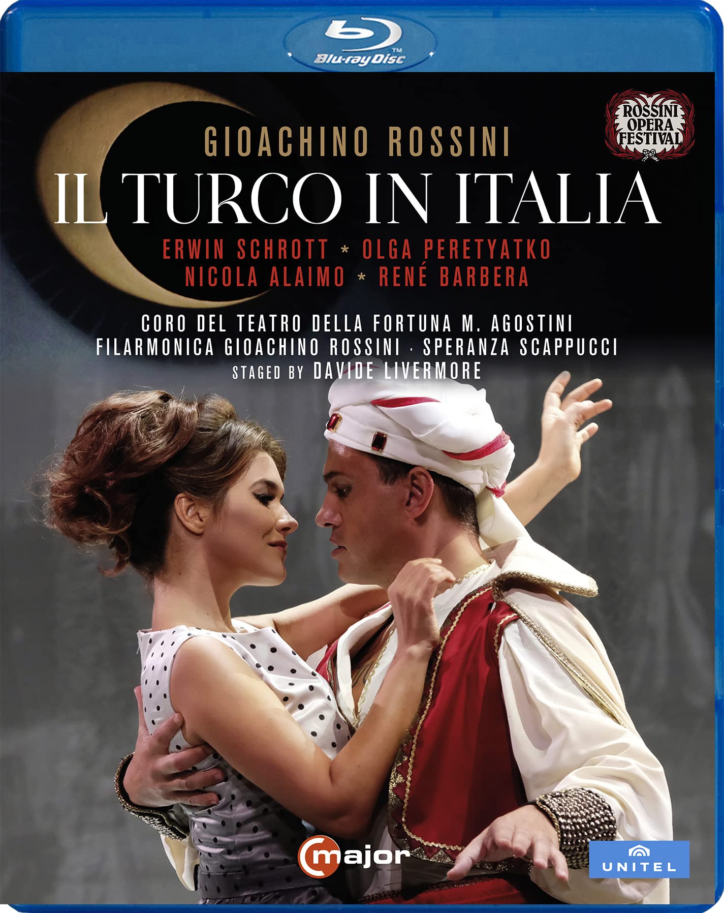 Music Blu-Ray Gioacchino Rossini - Il Turco In Italia NUOVO SIGILLATO, EDIZIONE DEL 25/04/2023 SUBITO DISPONIBILE