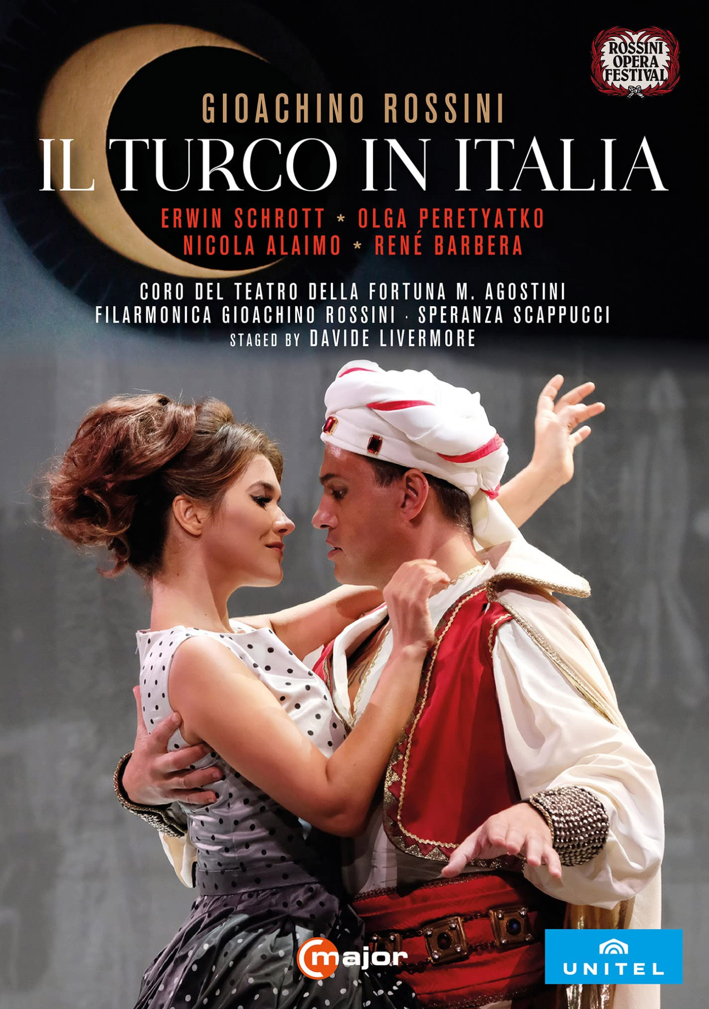 Music Dvd Gioachino Rossini - Il Turco In Italia (2 Dvd) NUOVO SIGILLATO, EDIZIONE DEL 20/04/2023 SUBITO DISPONIBILE