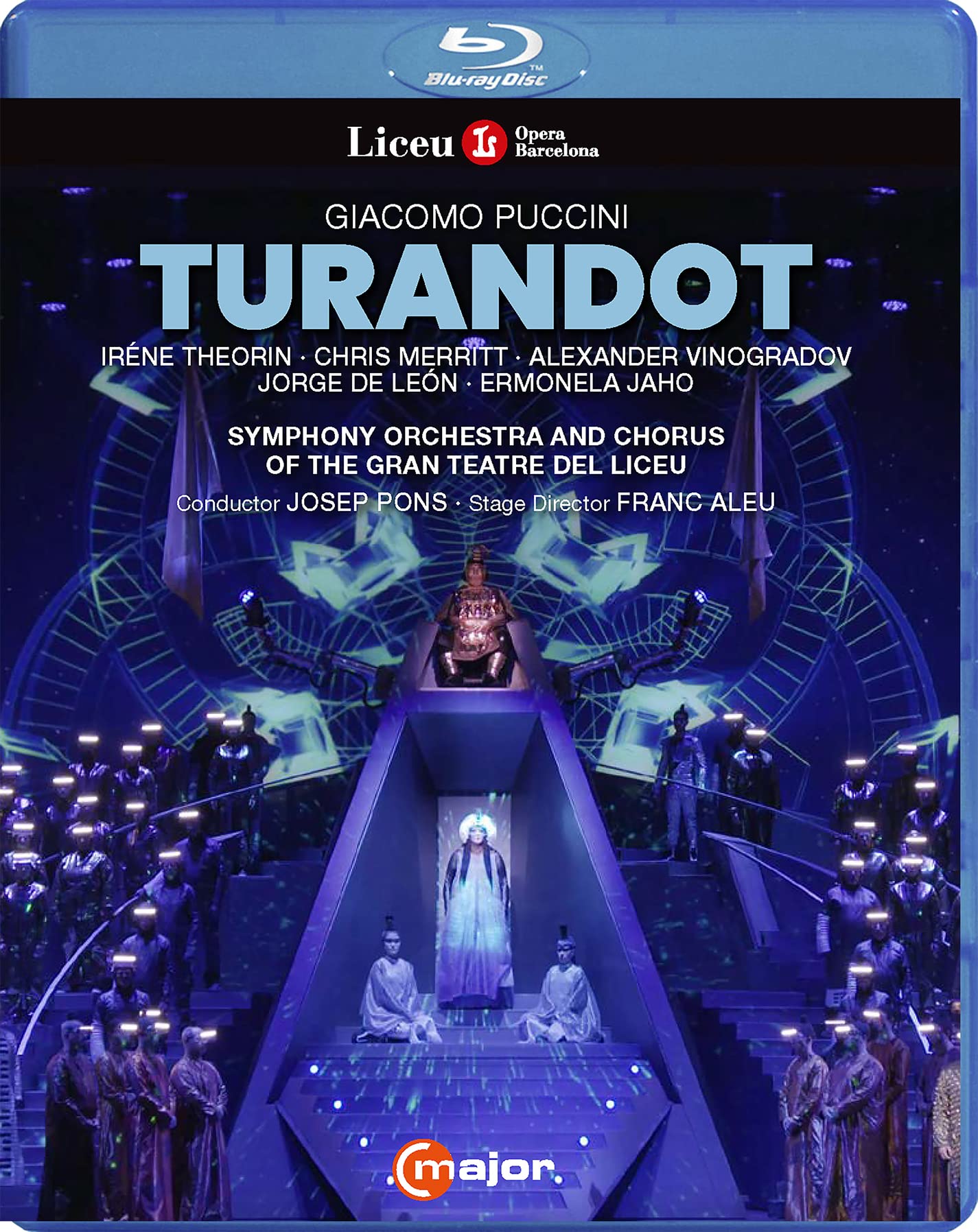 Music Blu-Ray Giacomo Puccini - Turandot NUOVO SIGILLATO, EDIZIONE DEL 20/04/2023 SUBITO DISPONIBILE