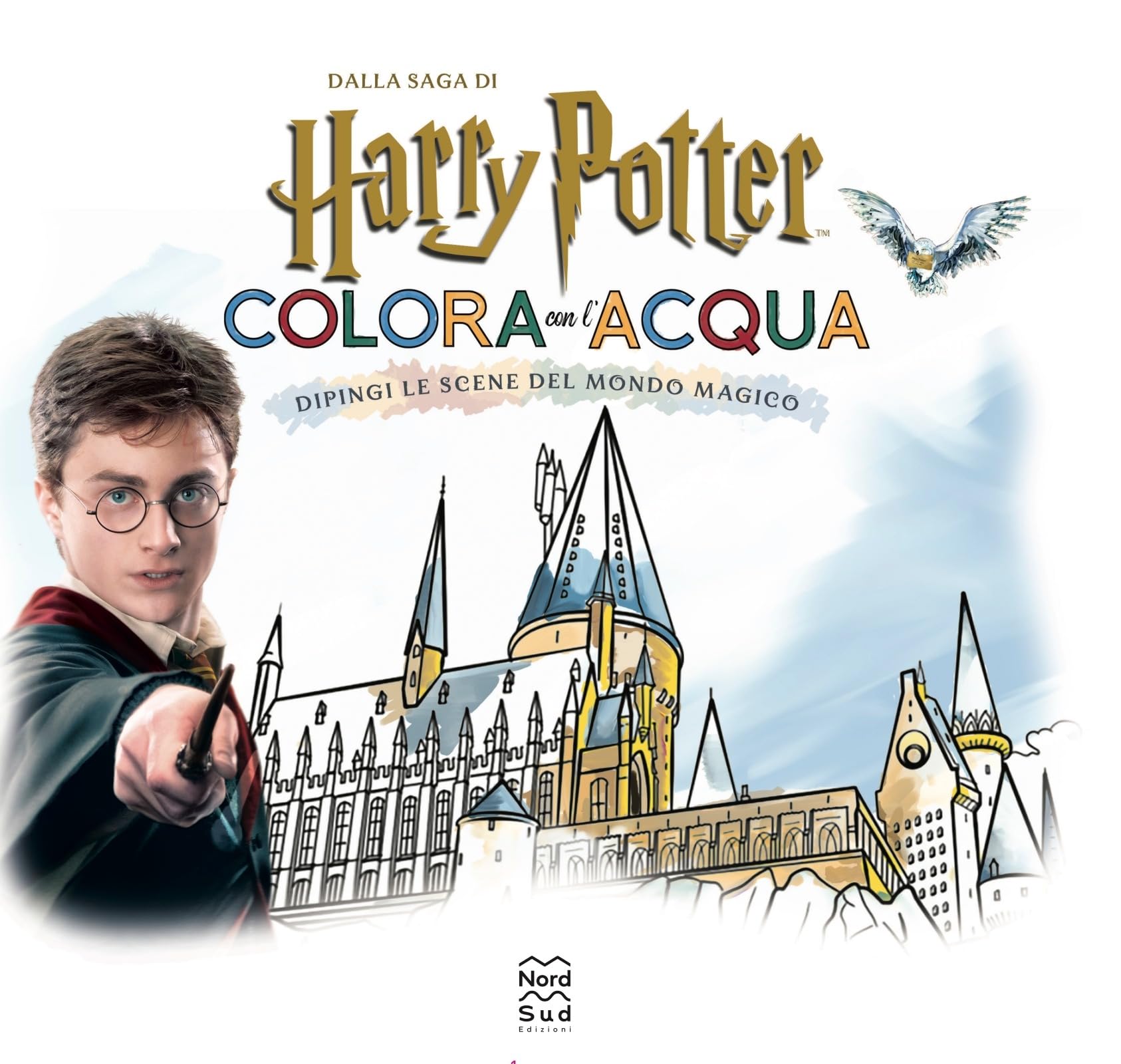 Libri Harry Potter. Colora Con L'acqua. Con Pennarello NUOVO SIGILLATO, EDIZIONE DEL 03/10/2023 SUBITO DISPONIBILE