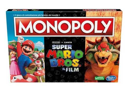 Merchandising Monopoly: Hasbro - Super Mario - Il Film NUOVO SIGILLATO, EDIZIONE DEL 26/05/2023 SUBITO DISPONIBILE