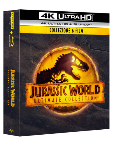 Blu-Ray 4K Uhd Jurassic World 6 Movie Collection (6 4K Ultra Hd) NUOVO SIGILLATO, EDIZIONE DEL 22/06/2023 SUBITO DISPONIBILE