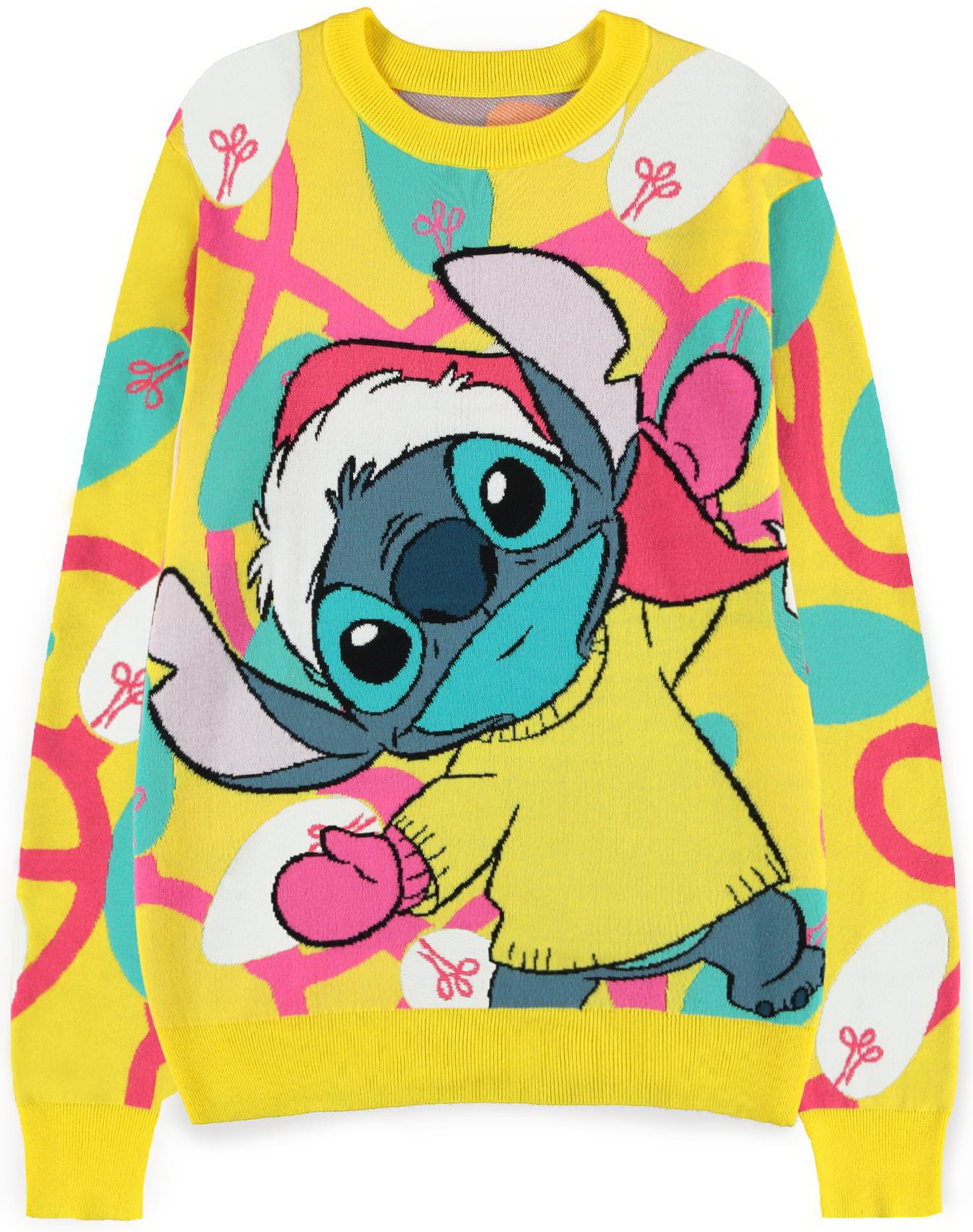 Abbigliamento Disney: Lilo & Stitch - Christmas - Multicolor (Felpa Unisex Tg. L) NUOVO SIGILLATO, EDIZIONE DEL 21/04/2023 SUBITO DISPONIBILE