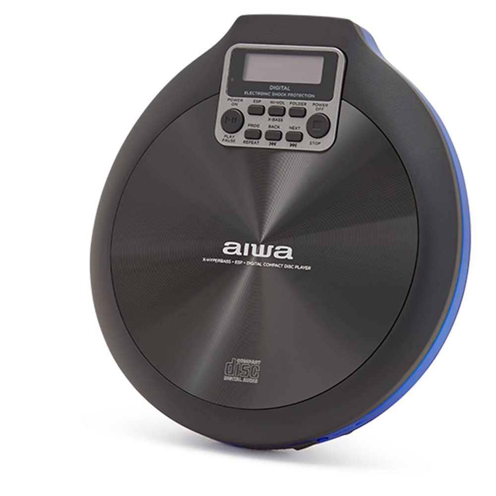 Audio & Hi-Fi Aiwa: Lettore Cd Portatile Colore Blu Pcd-810Bl NUOVO SIGILLATO, EDIZIONE DEL 30/04/2023 SUBITO DISPONIBILE