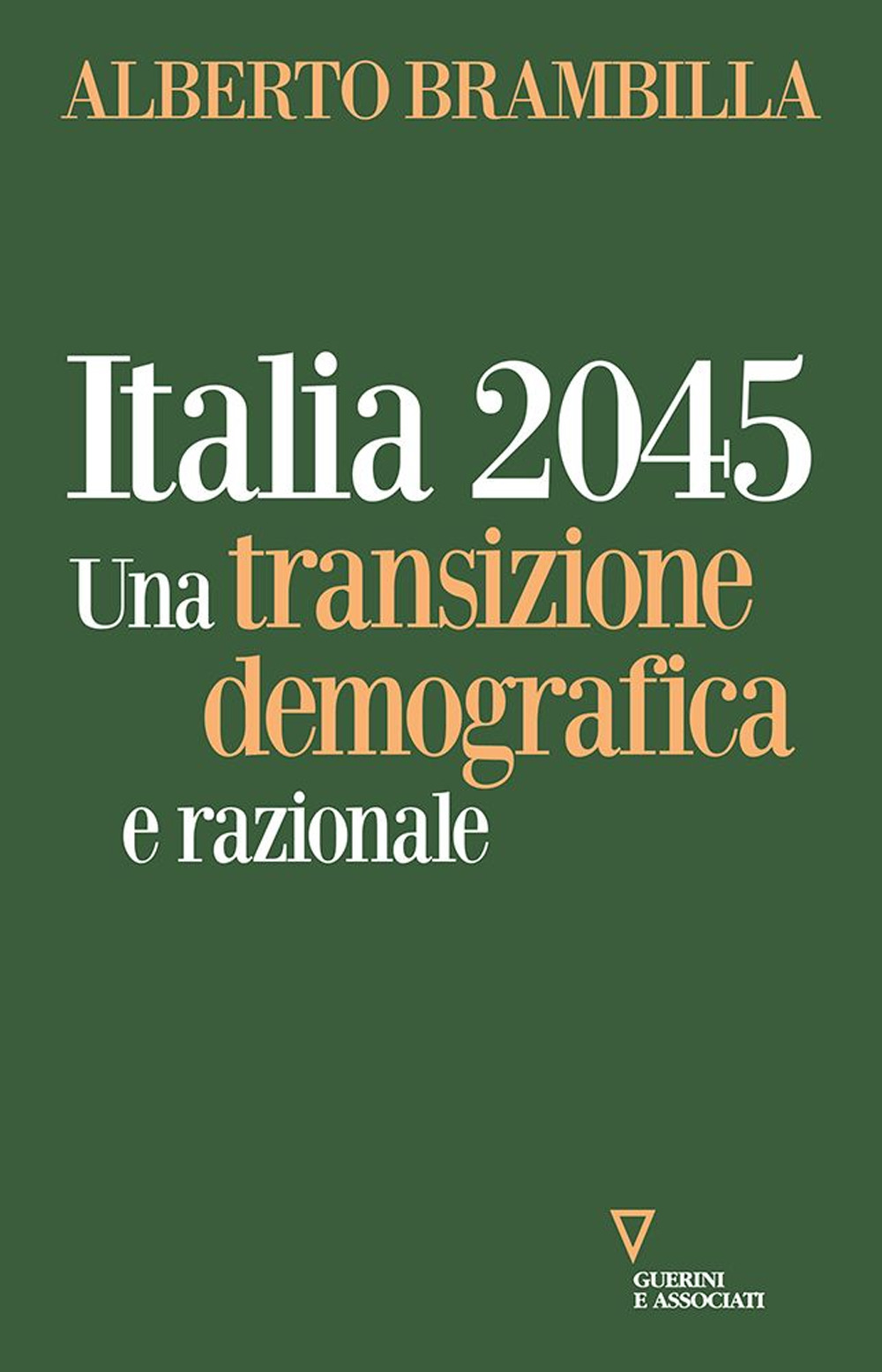 Libri Alberto Brambilla - Italia 2045. Una Transizione Demografica E Razionale NUOVO SIGILLATO, EDIZIONE DEL 25/08/2023 SUBITO DISPONIBILE