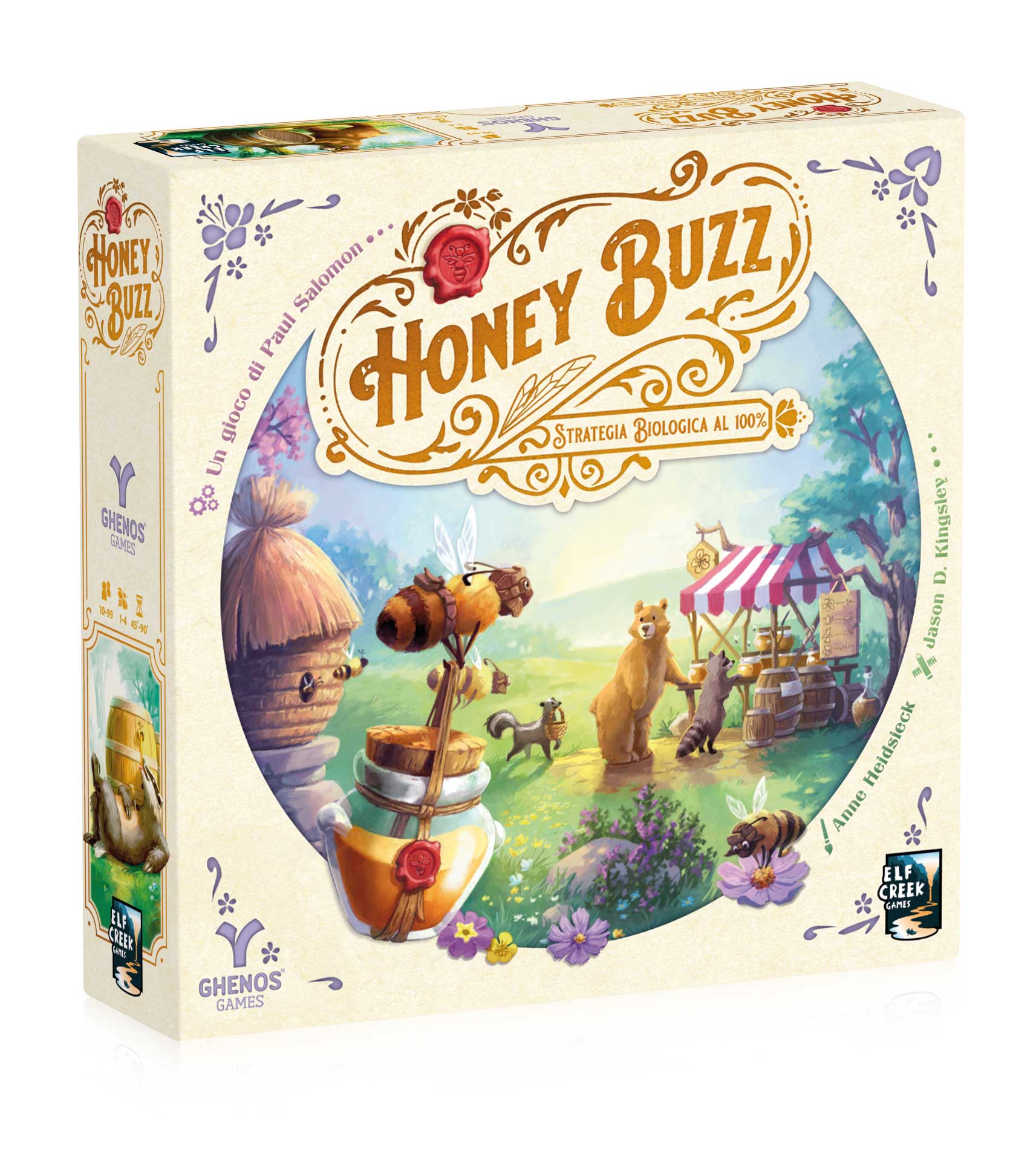 Merchandising Ghenos Games: Honey Buzz NUOVO SIGILLATO, EDIZIONE DEL 31/05/2023 SUBITO DISPONIBILE