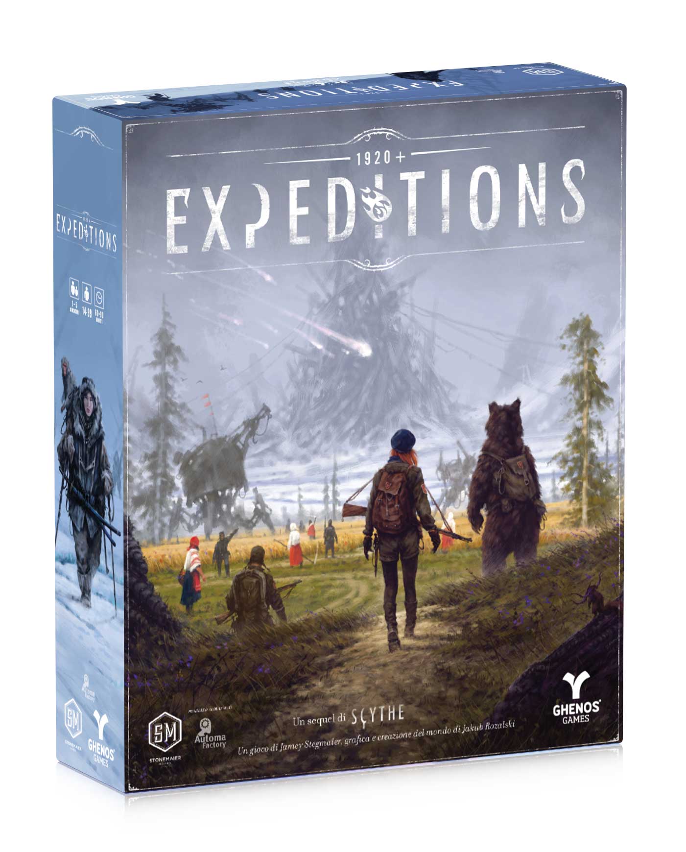 Merchandising Ghenos Games: Expedition - Un Sequel Di Scythe NUOVO SIGILLATO, EDIZIONE DEL 31/05/2023 SUBITO DISPONIBILE