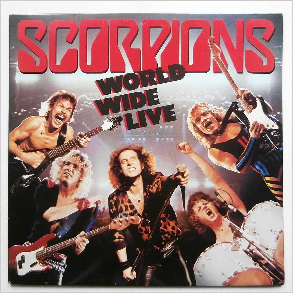 Vinile Scorpions - World Live 2 Lp NUOVO SIGILLATO EDIZIONE DEL SUBITO DISPONIBILE wide